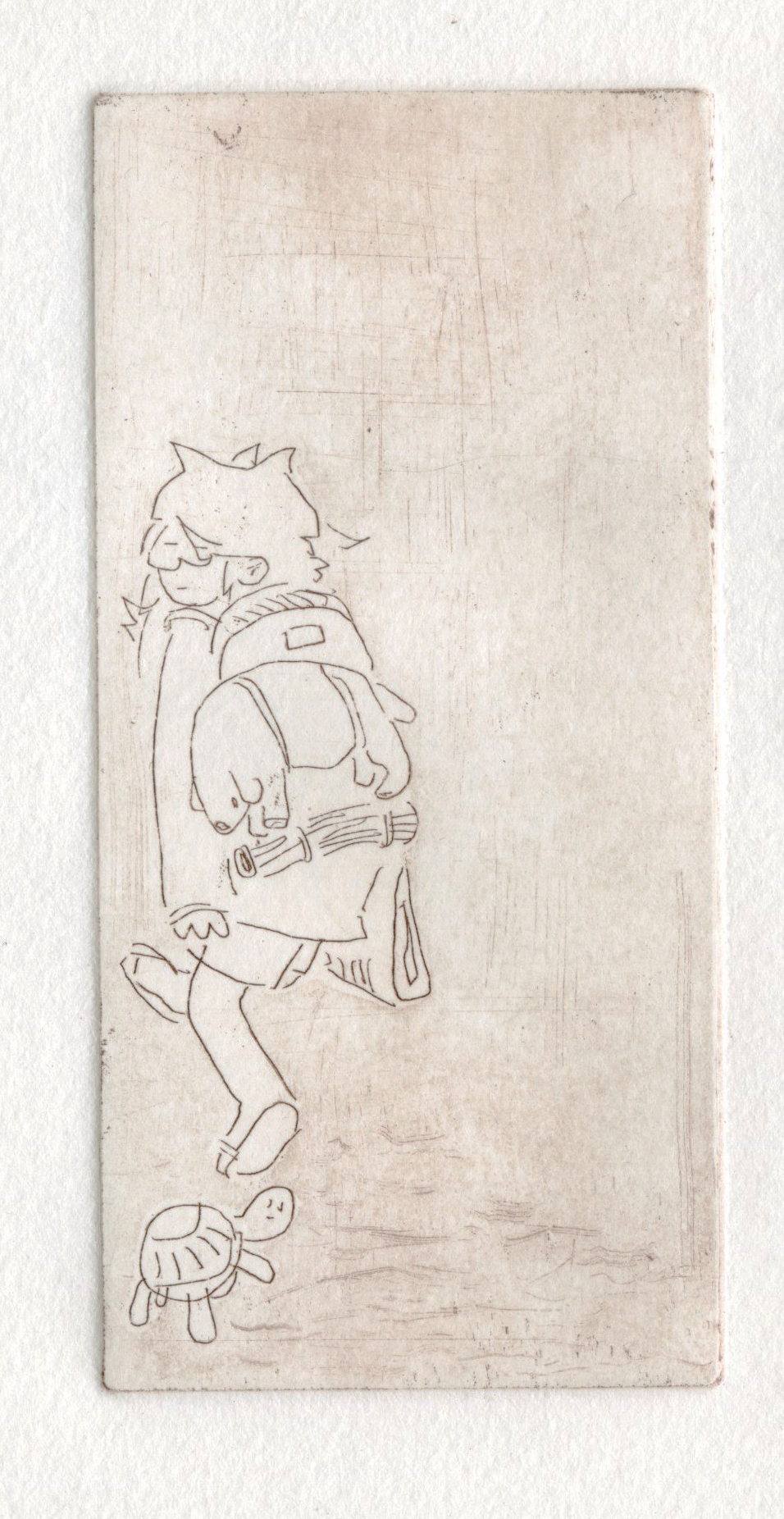 a palm size memorial