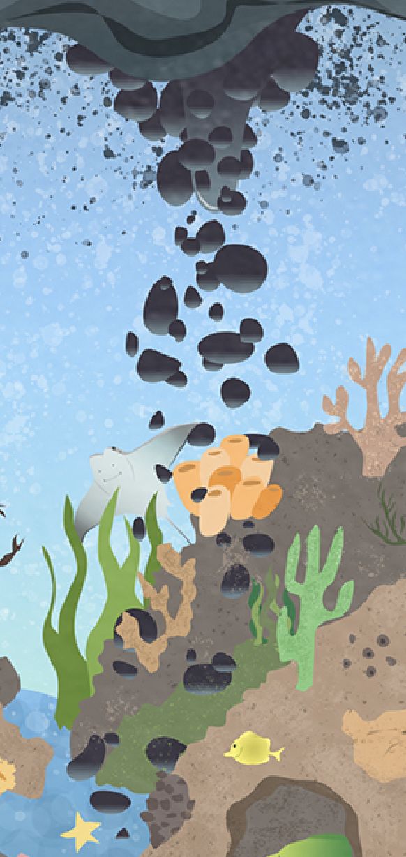 Oil Spills As Fish Food