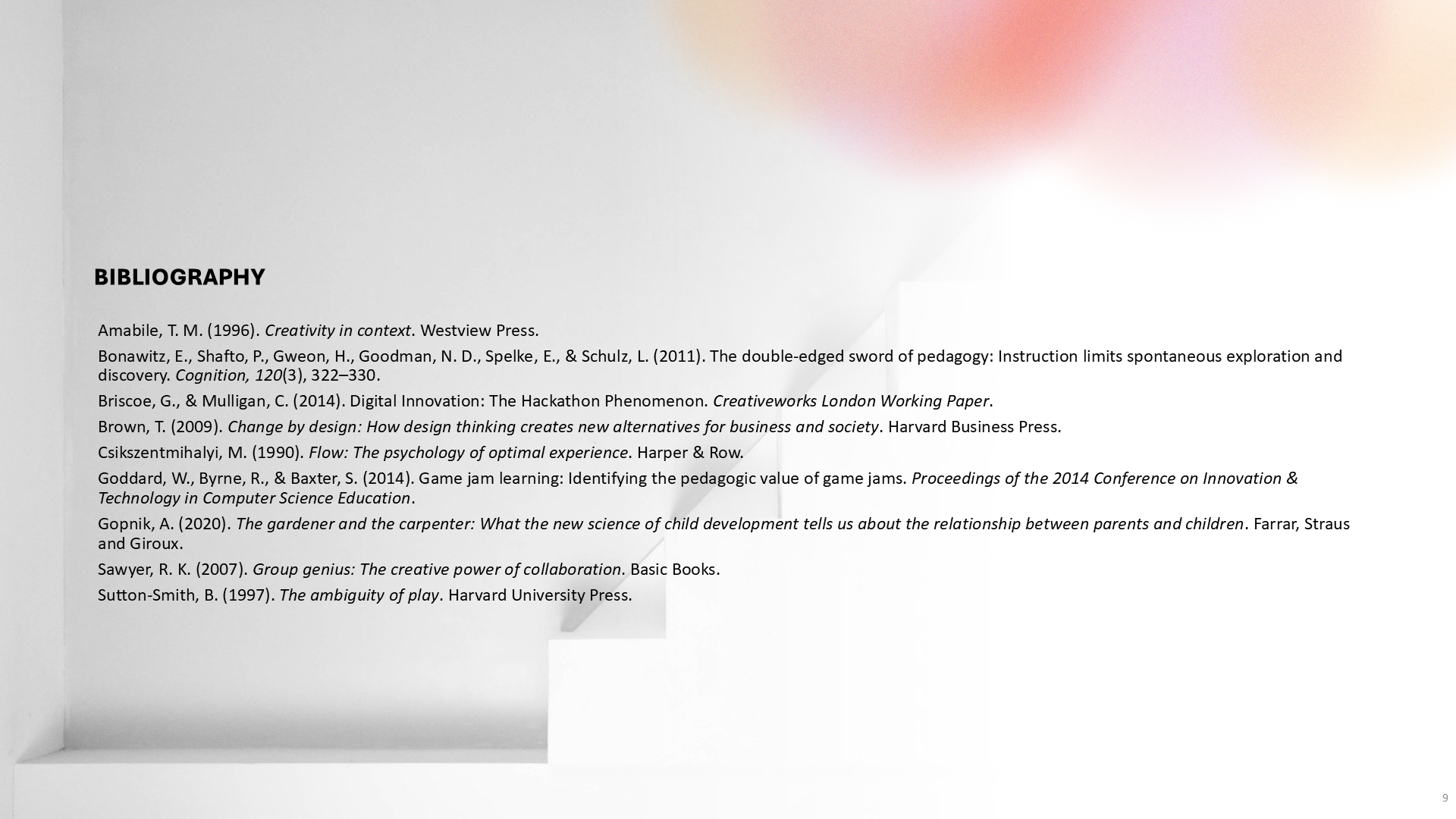 Innovation as Play: A Case Study