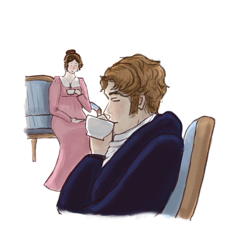 Eugene Onegin Book Illustration Spread