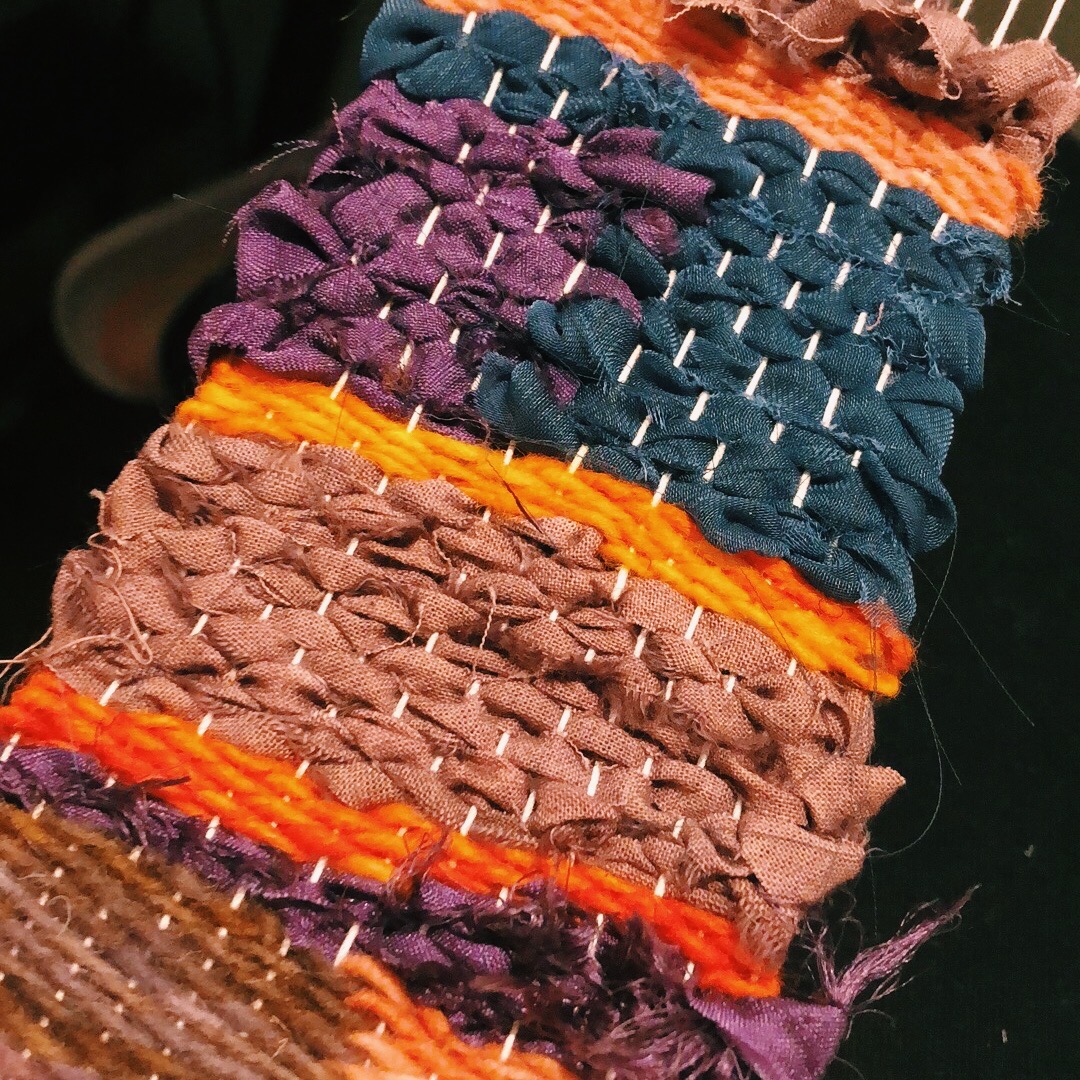 Hand Dye Yarn and Textile design
