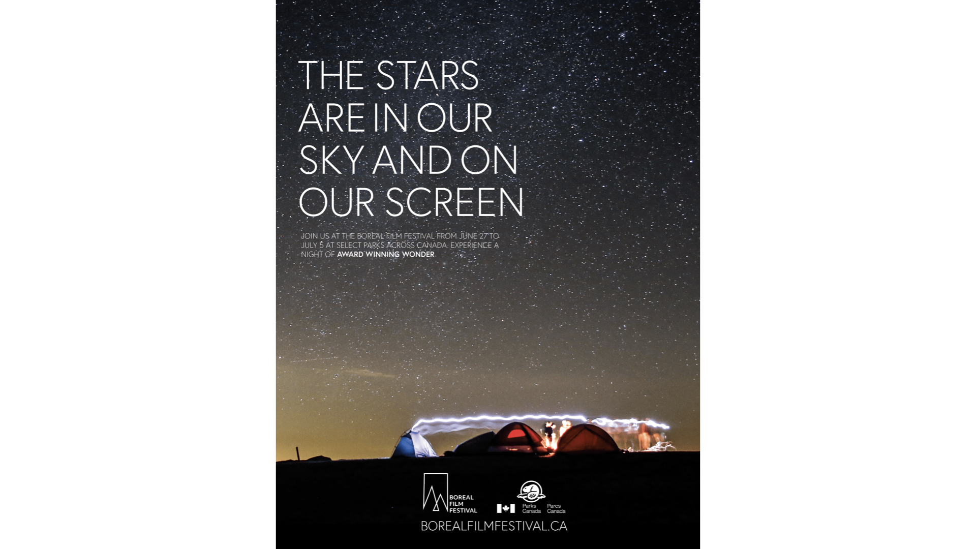 Parks Canada x Boreal Film Festival - Print