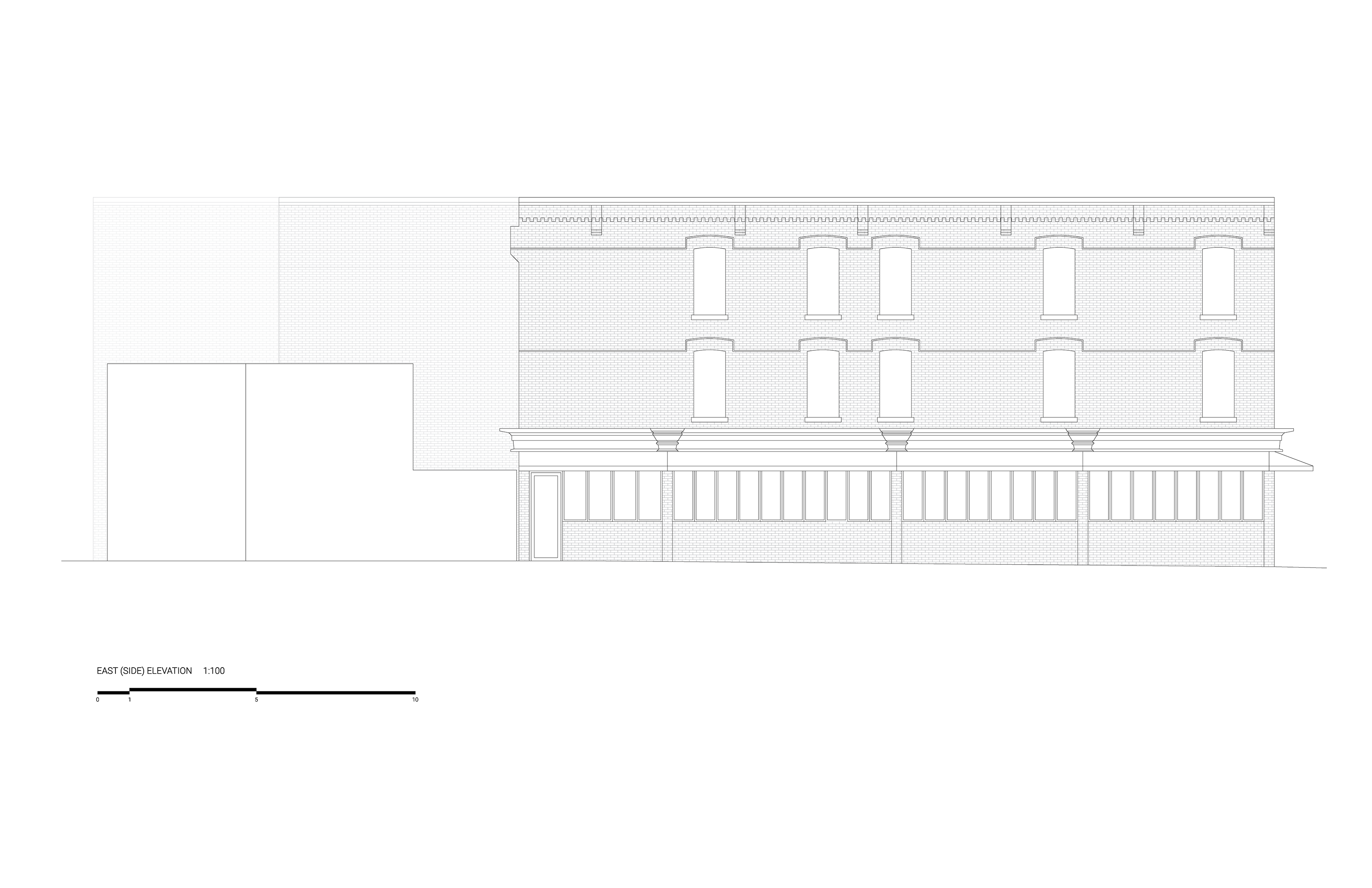 East (Side) Elevation