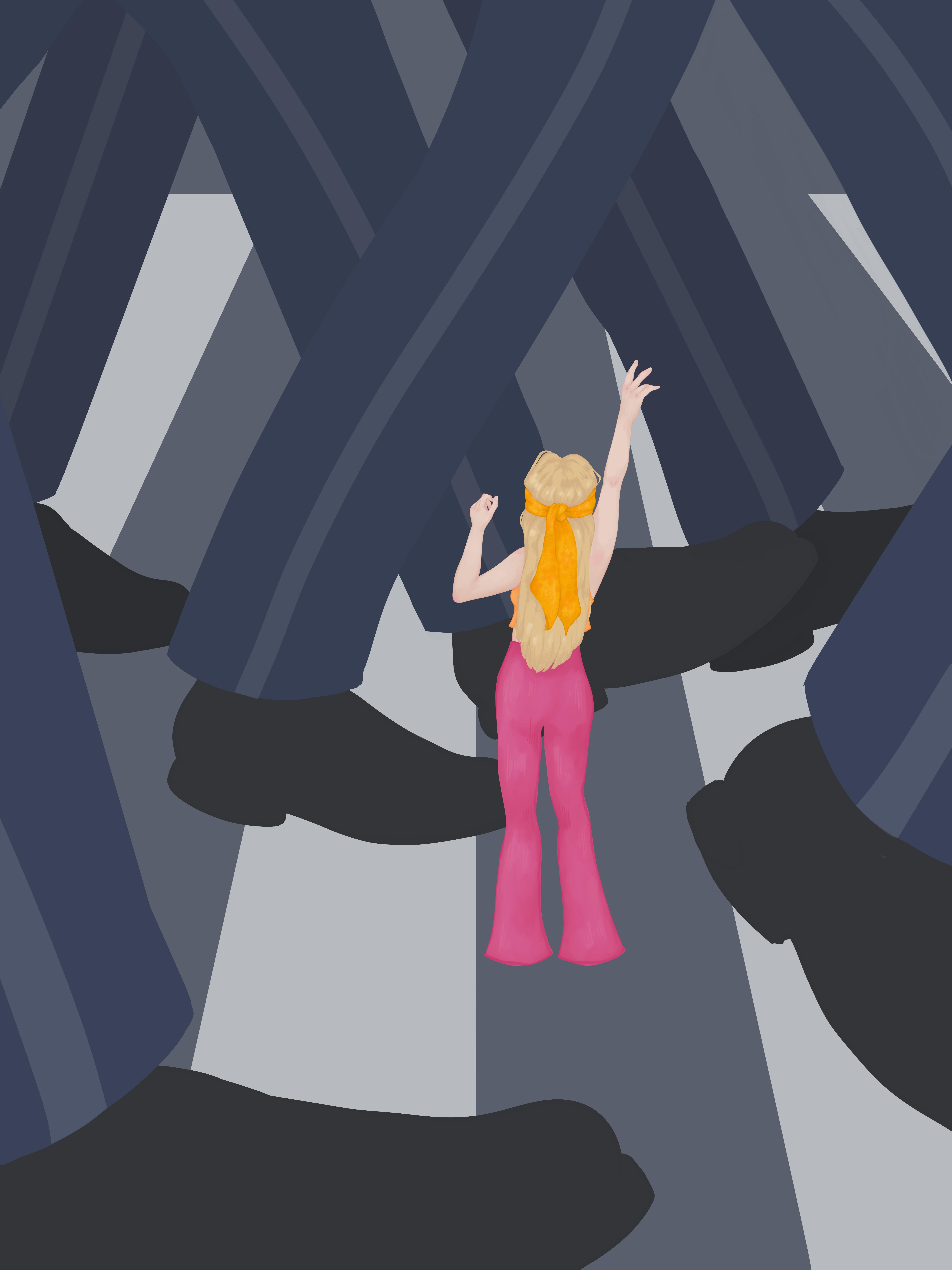 "Why didn't you go to the police?"