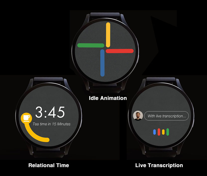 Google Pixel Watch With Digital Self-Remembering