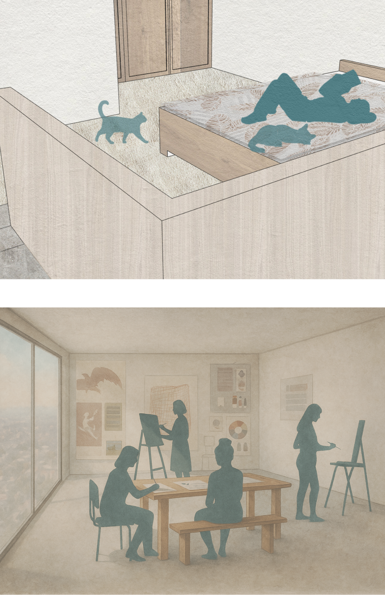 TRANSITIONAL WORK/LIVE