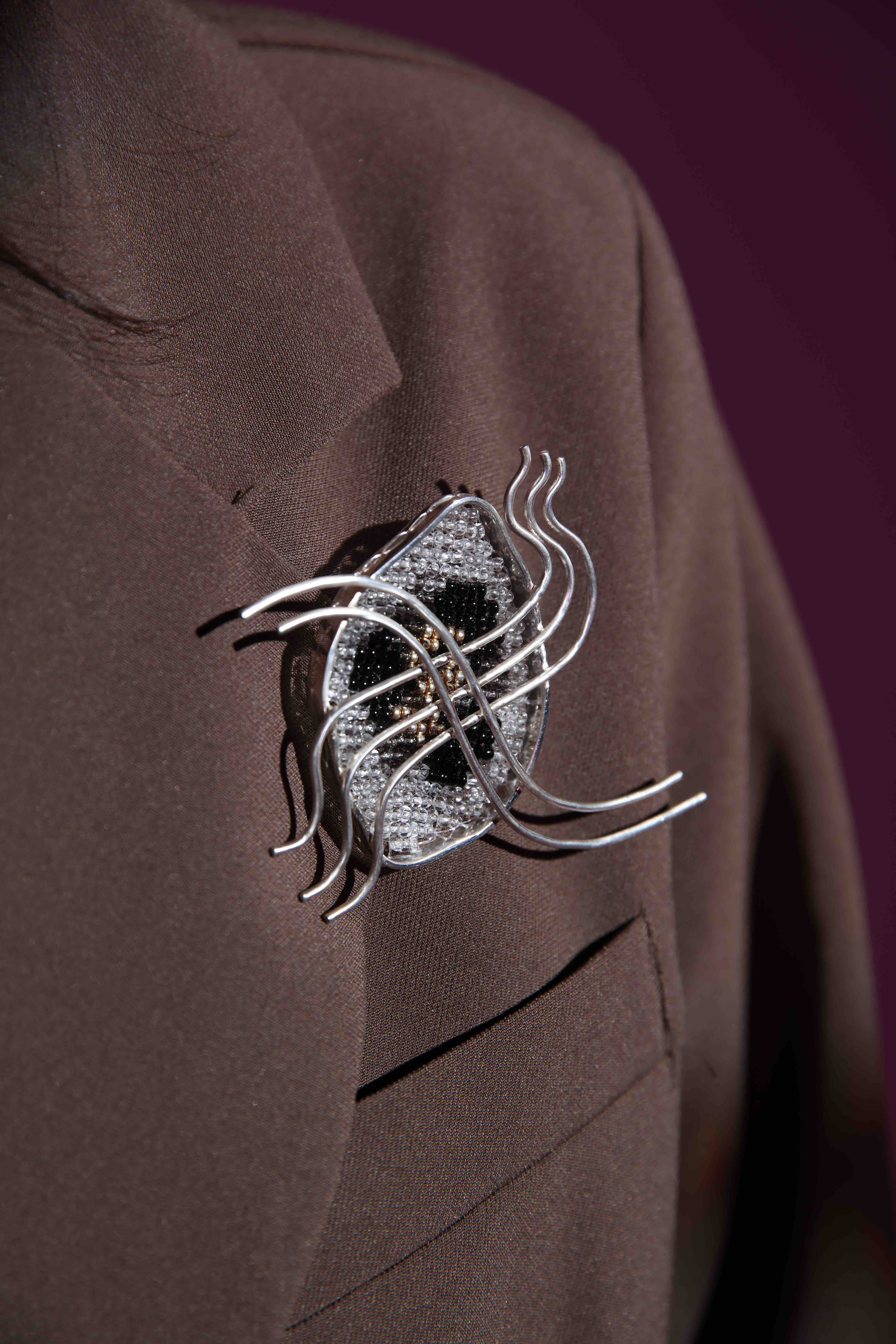 Haute Couture Reinterpretation (Brooch No.1)