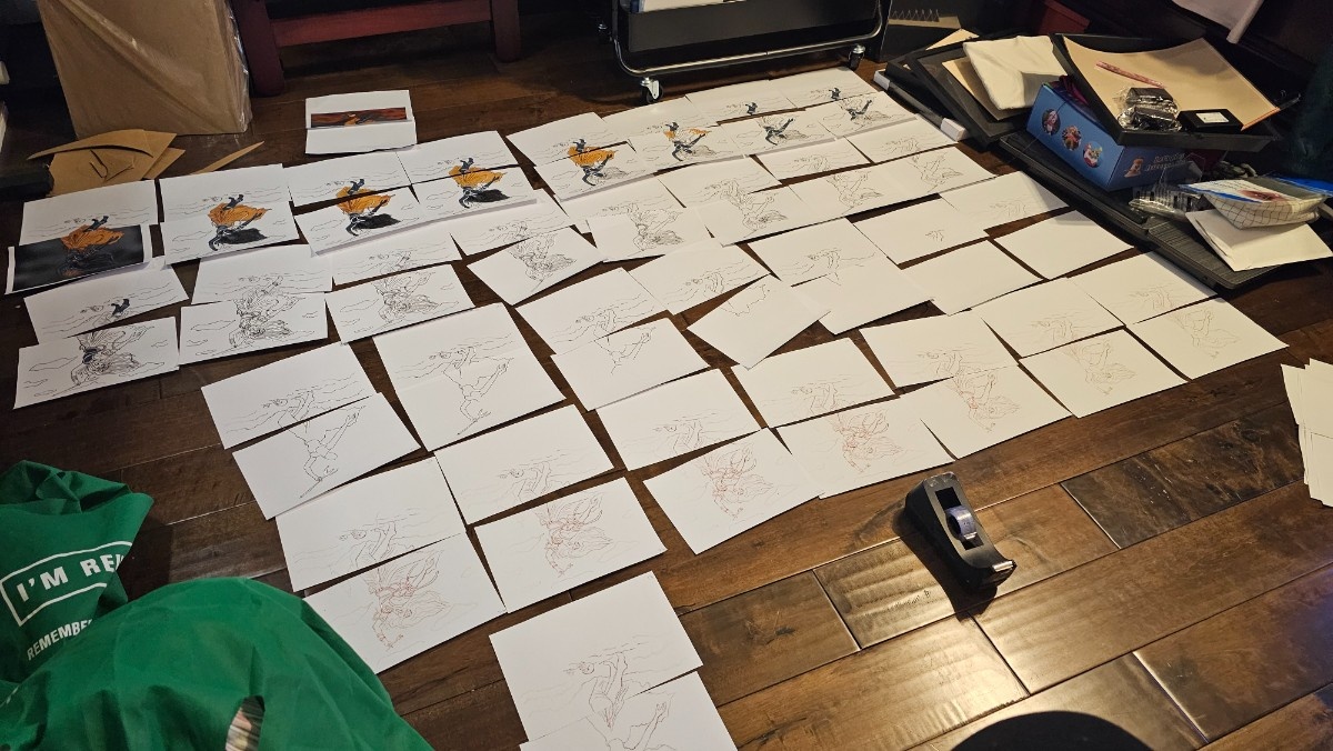 Initial Animation Box Prototype - Frame Layout