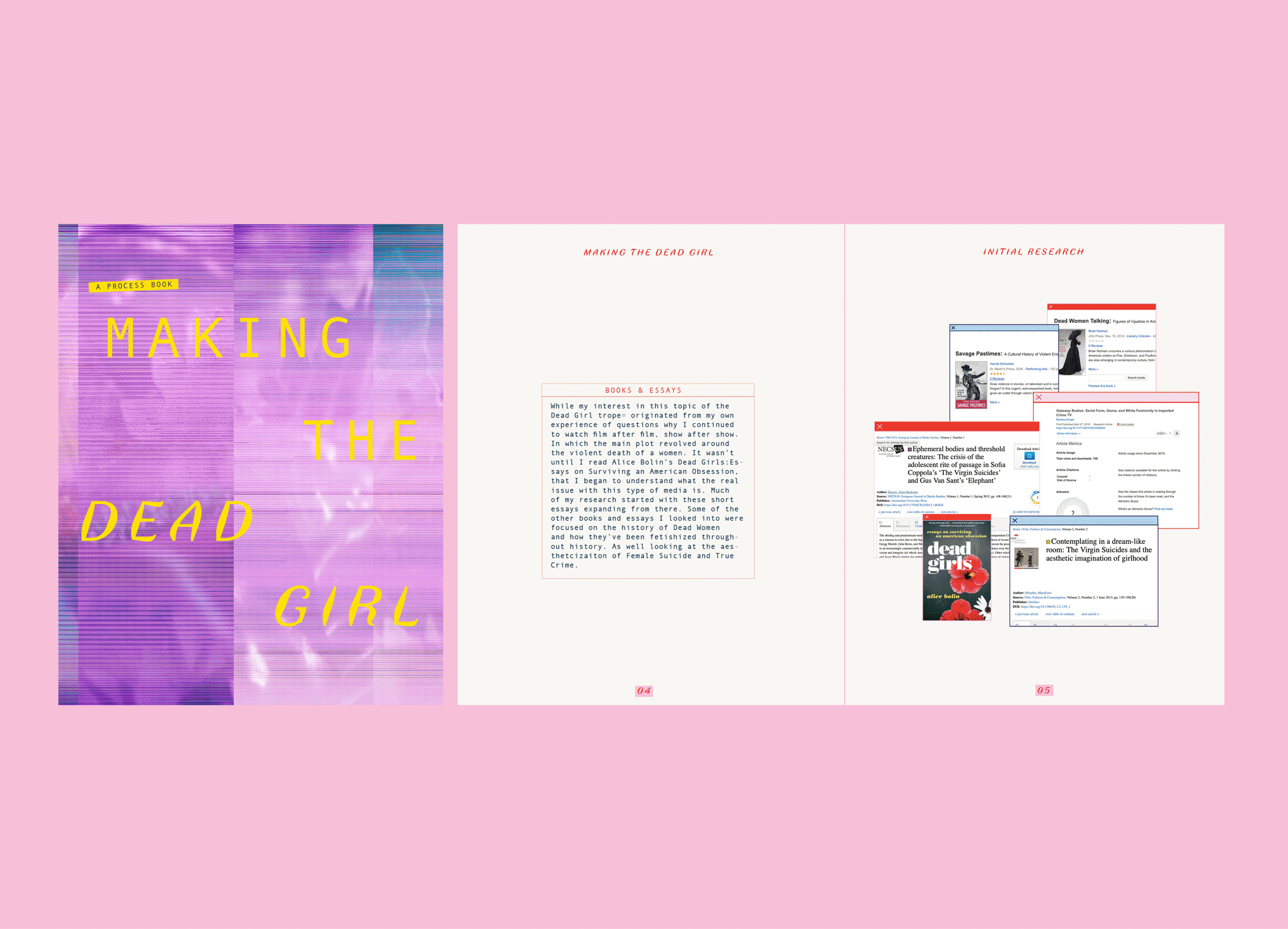 Blonde. Beautiful. Dead.