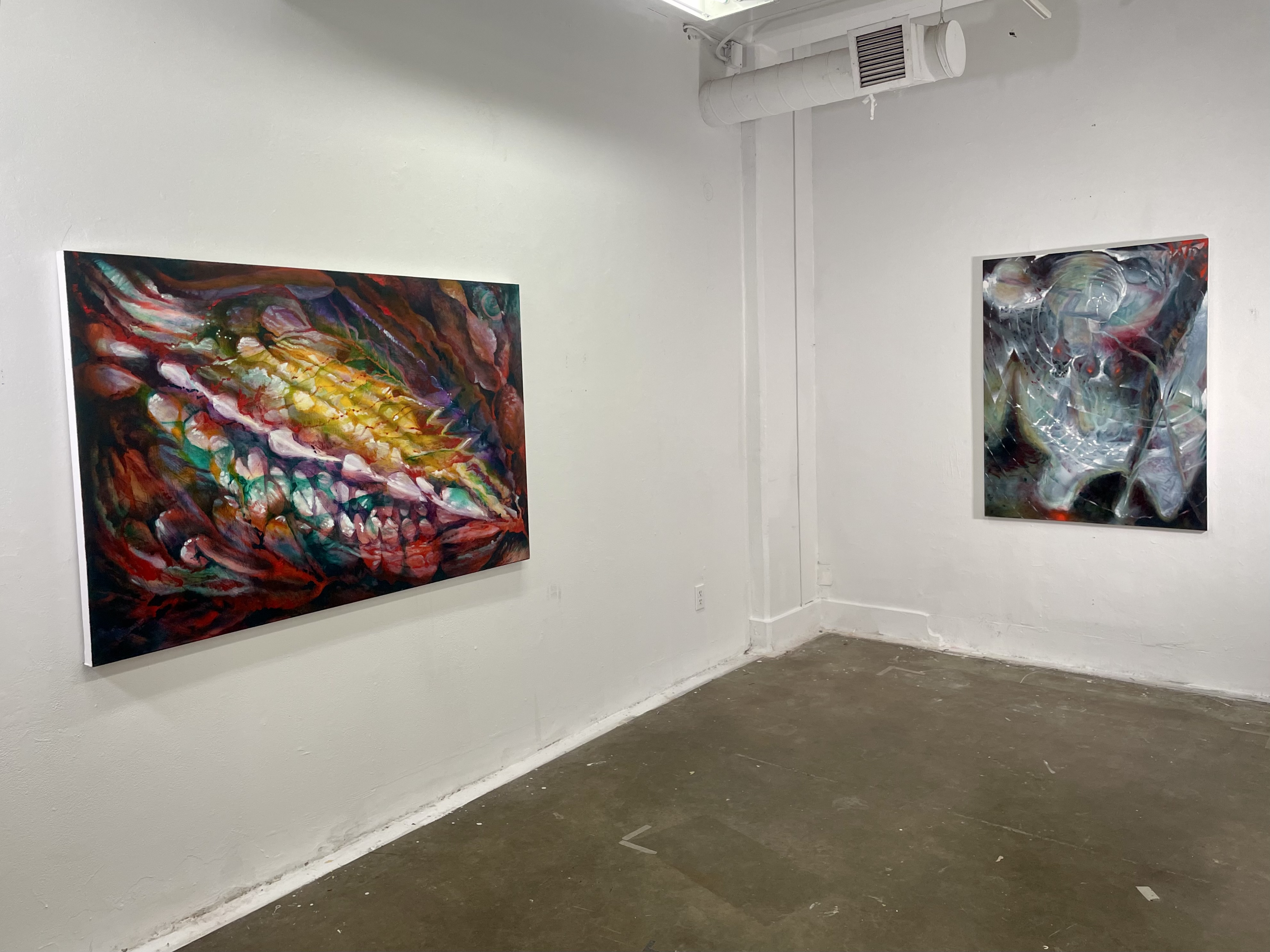 Installation View: Vessel and Rivulet