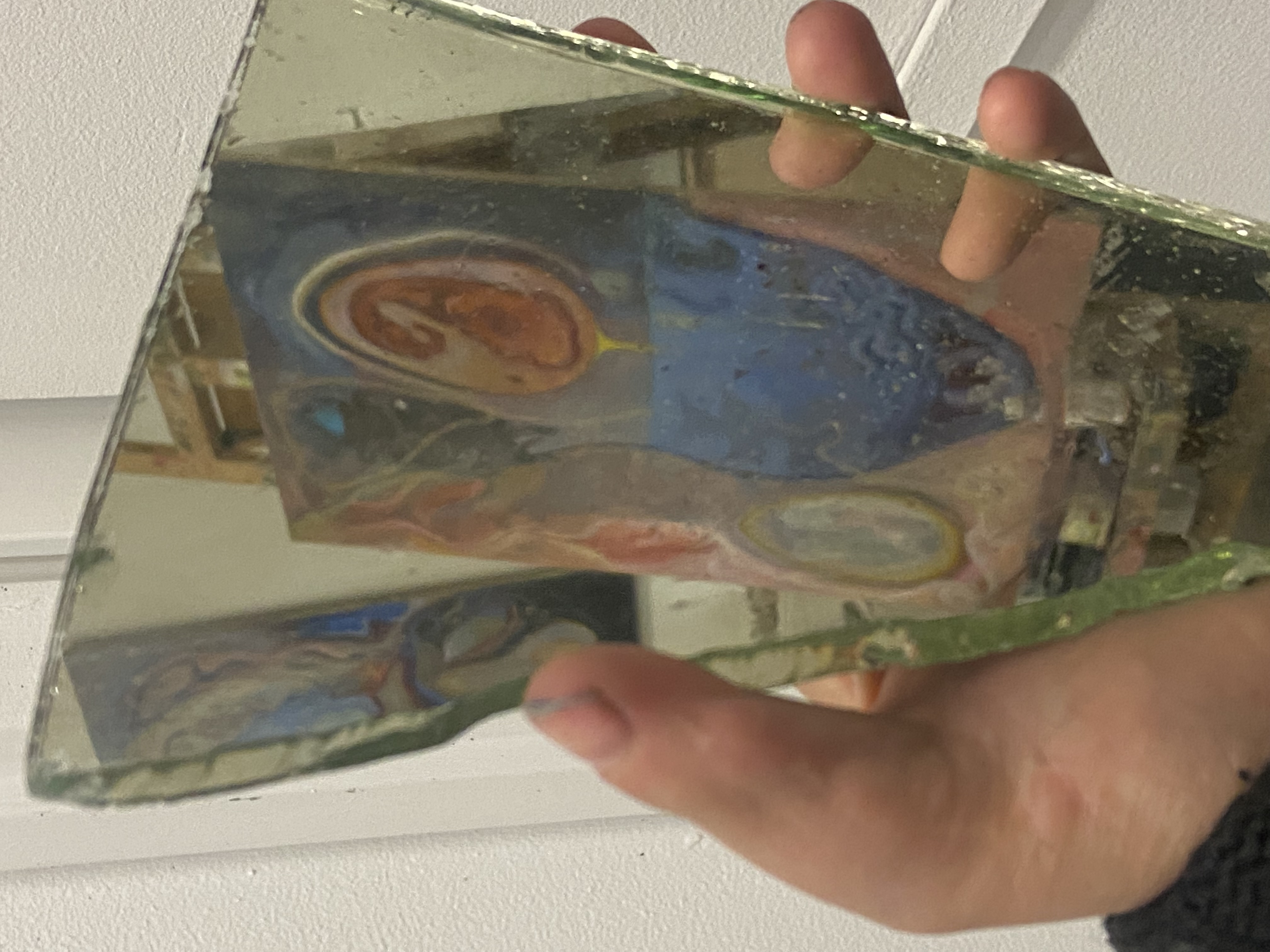 Bathtub portal embryo painting