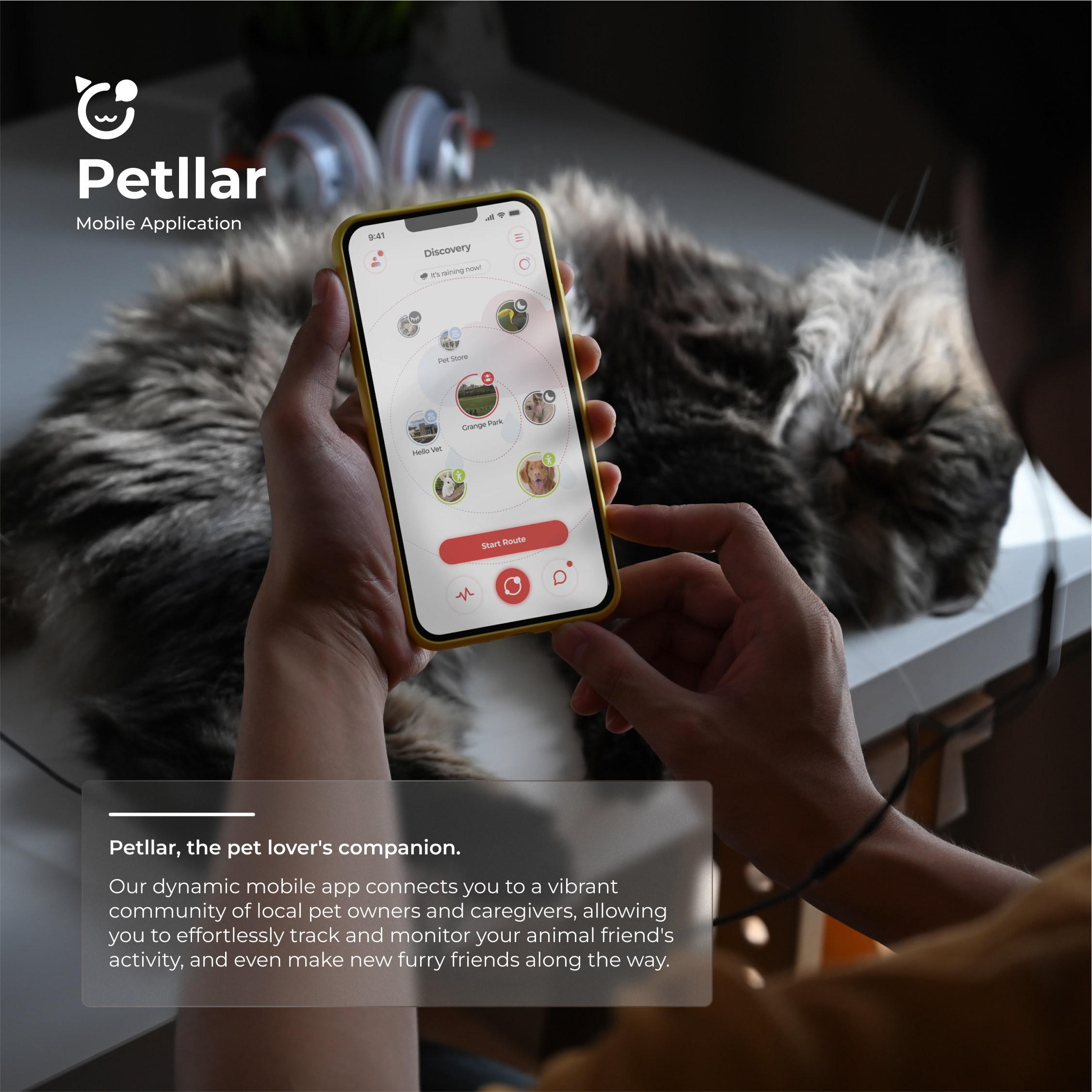 Petllar - Mobile App + Device