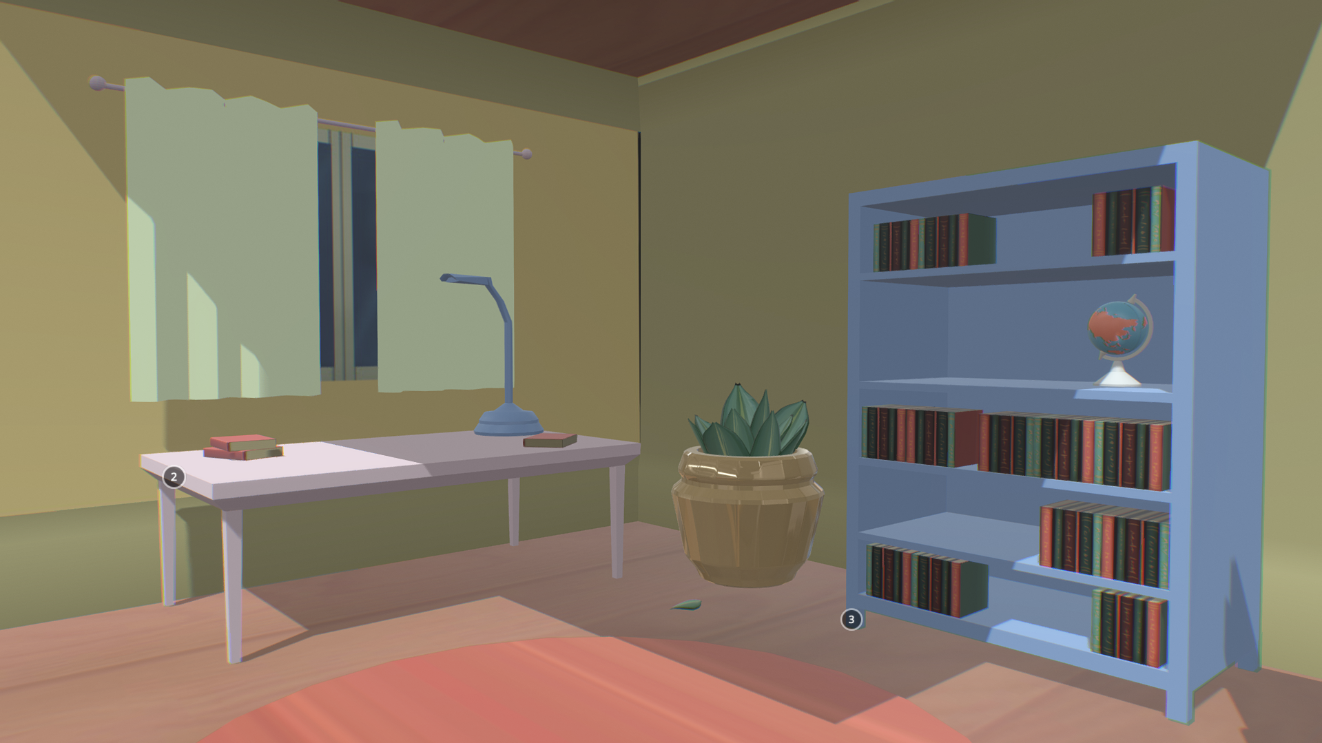 Low Poly Sample Room