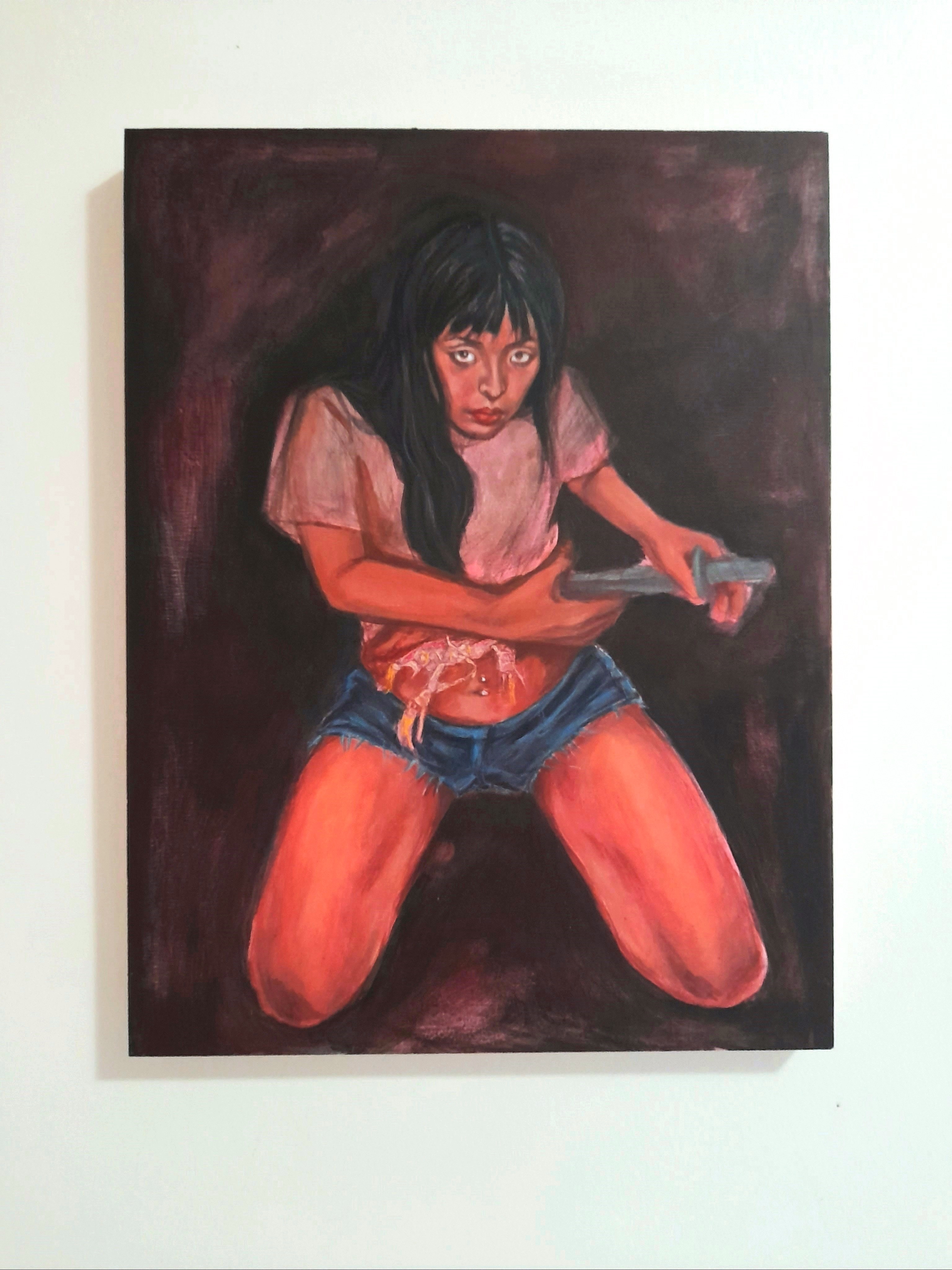 Portrait With Dolls II: Microplastics