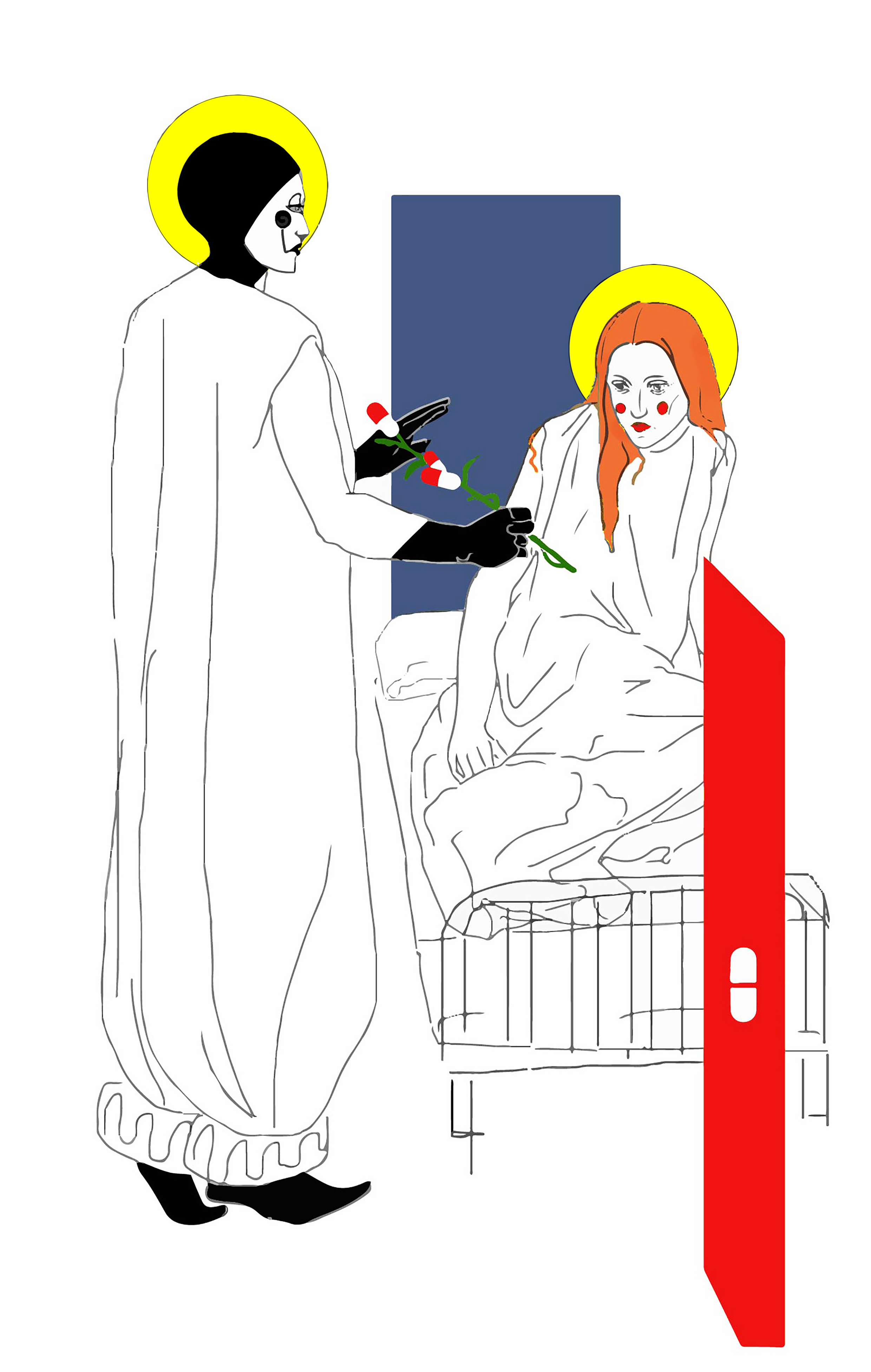 Annunciation (After Rossetti)