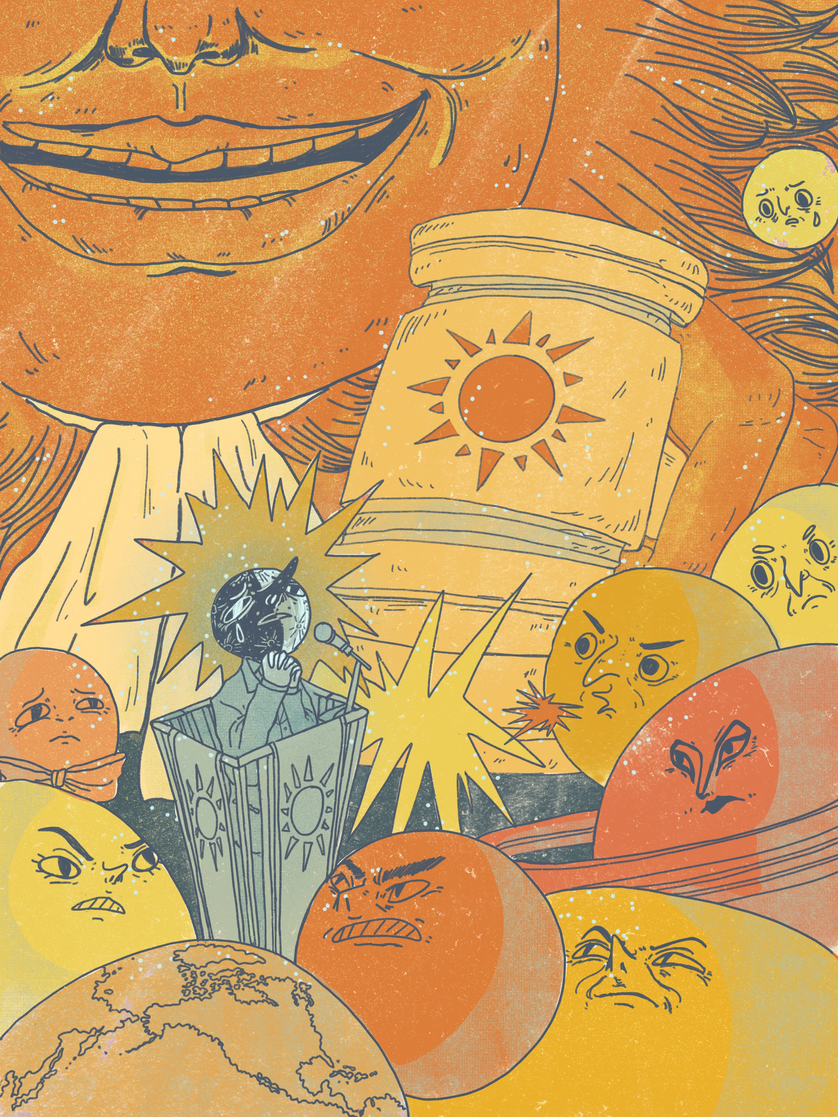 Another Beautiful Day in the Solar System