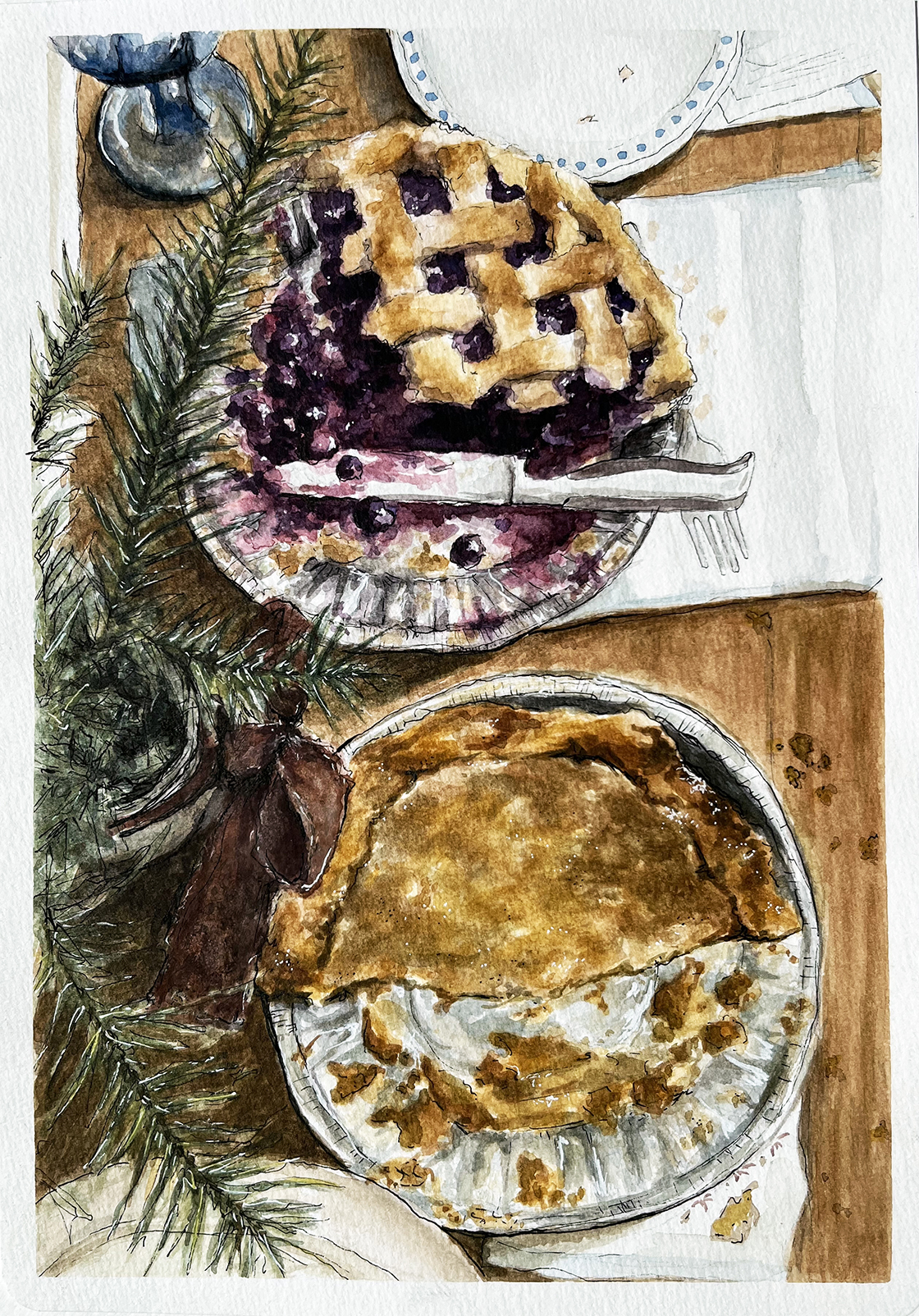 Cedar Cottage/Blueberry PIe