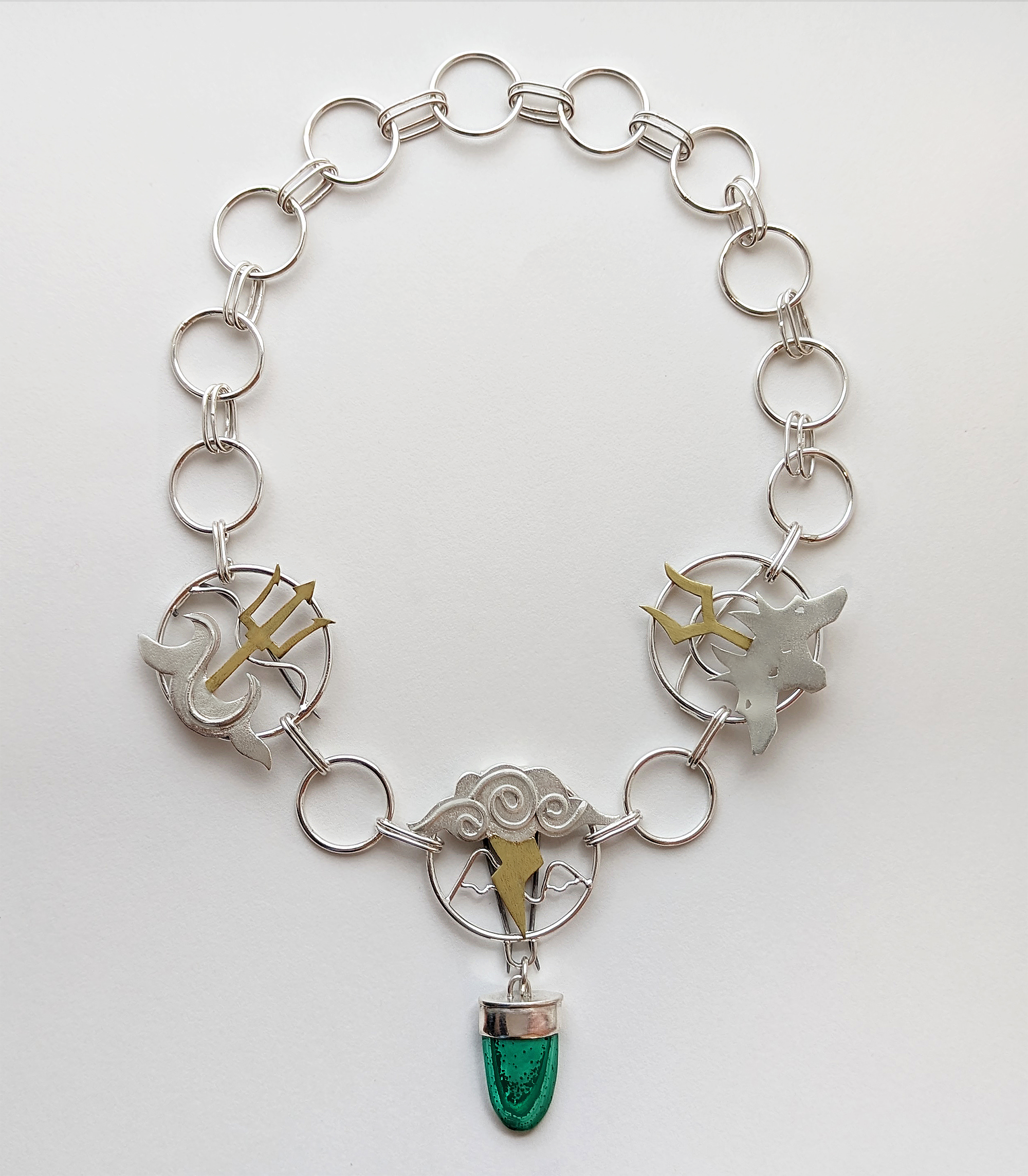 Zeus, Poseidon, and Hades - Neckpiece