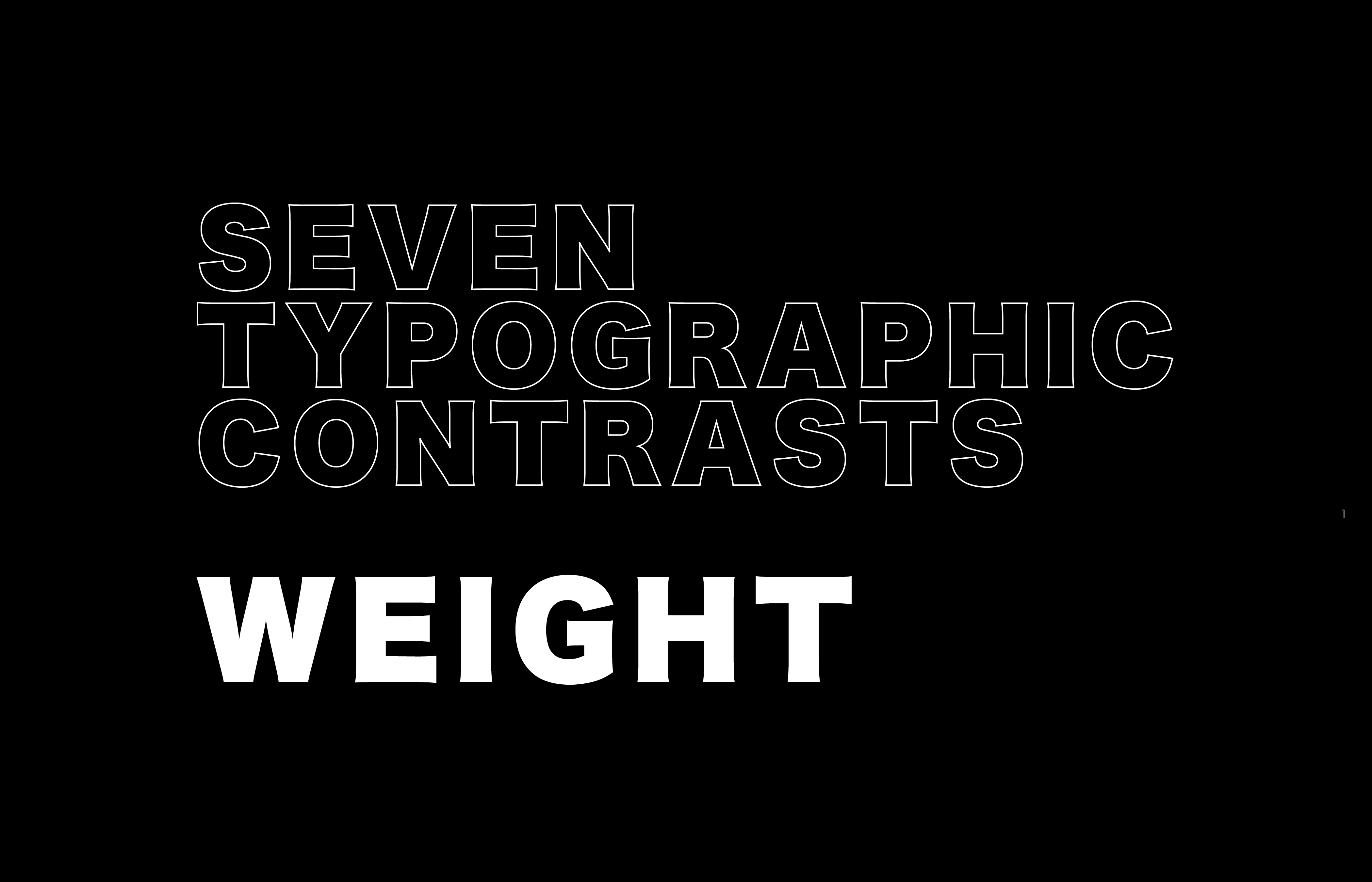 Nights and Storefronts - Environmental Typography