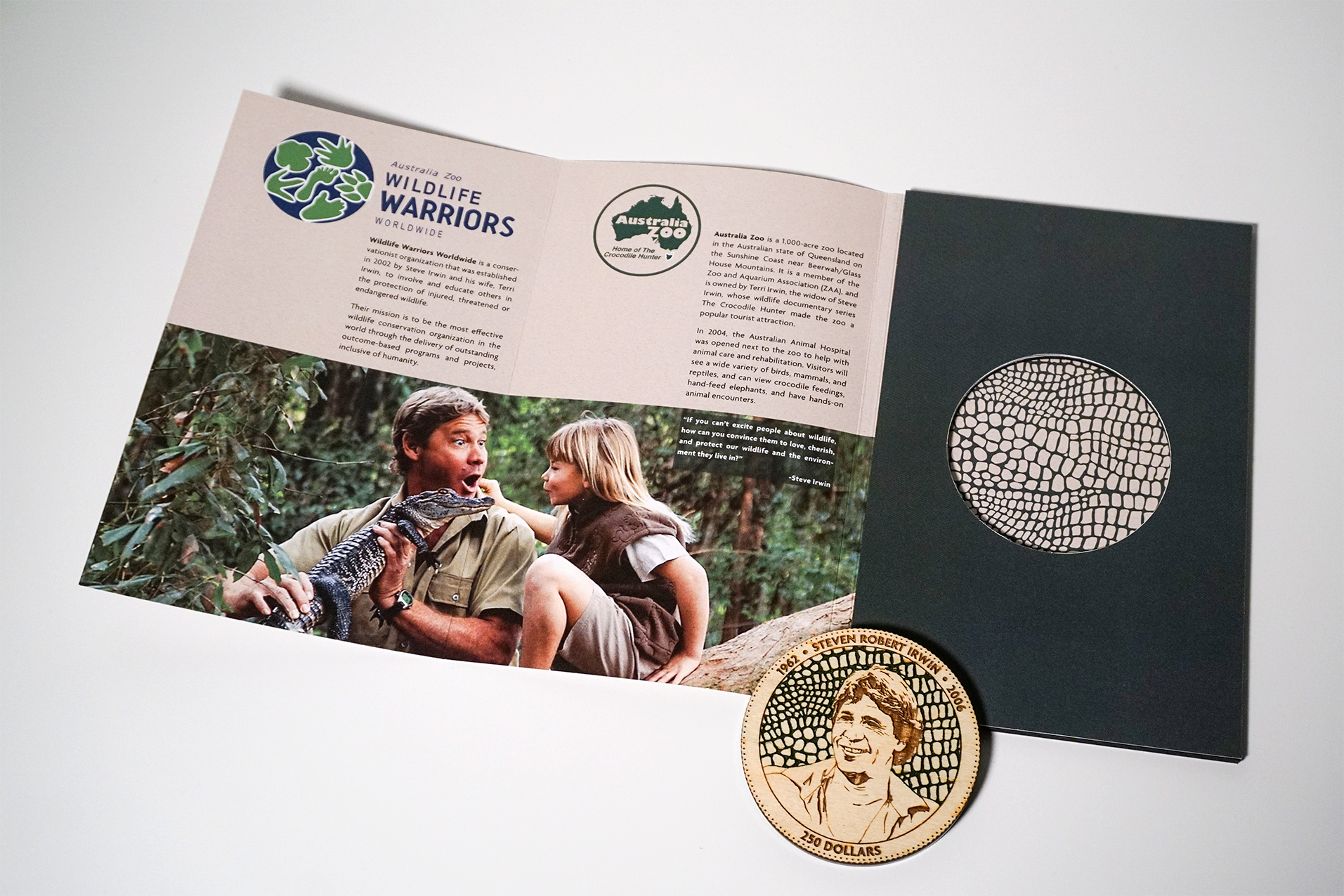 Commemorative Coin + Packaging