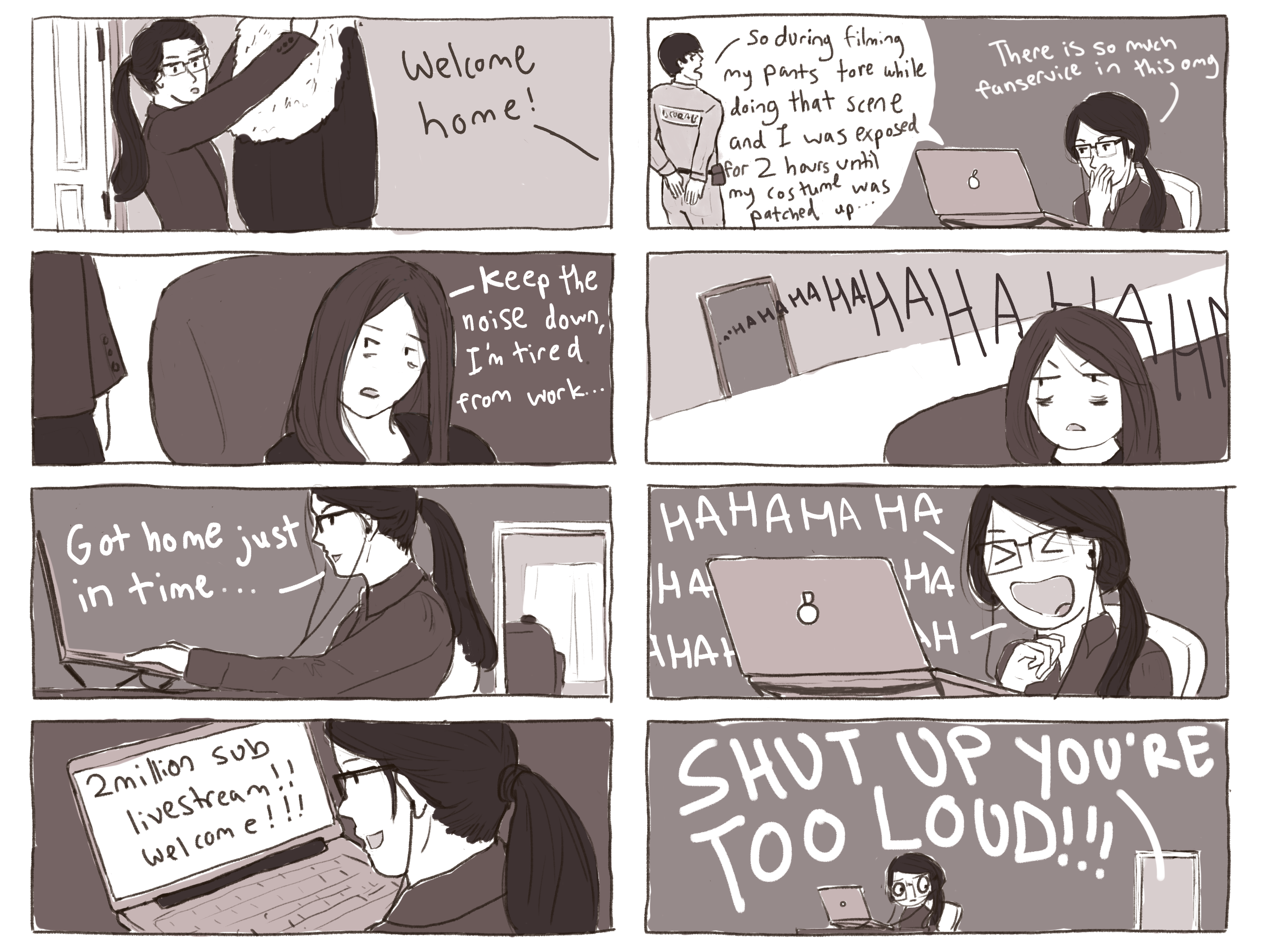 Comic Zine: Alive My Life