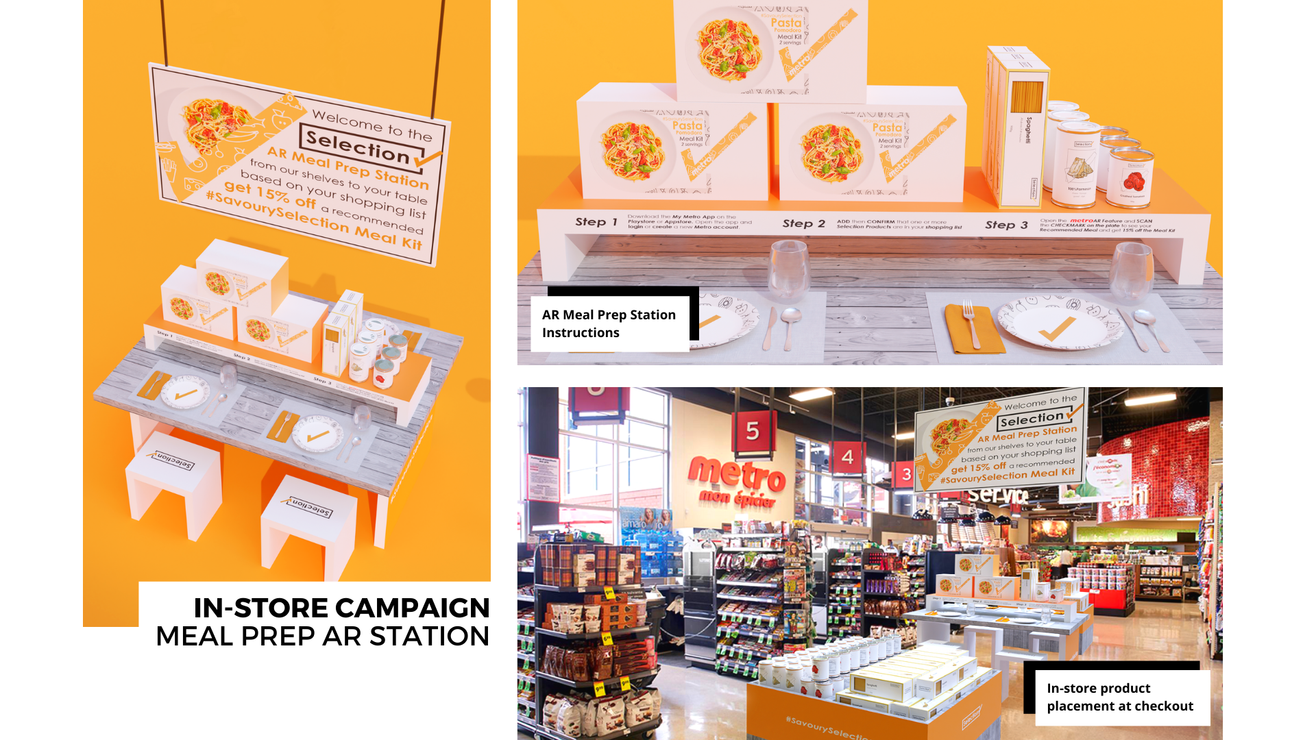 "Taste our Selection": Metro's Selection Private Label Rebrand and Launch Campaign Concept
