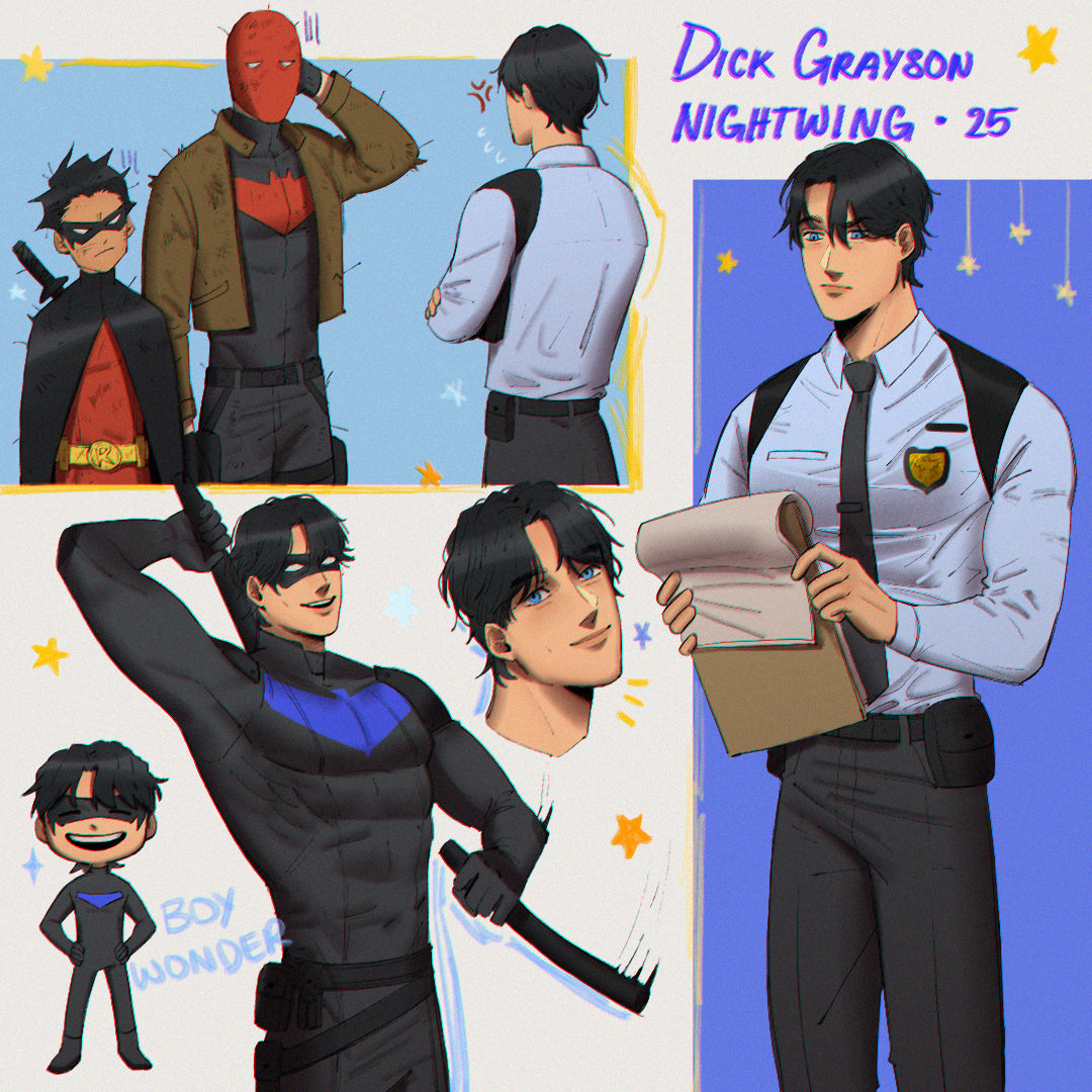 Grayson character sheet