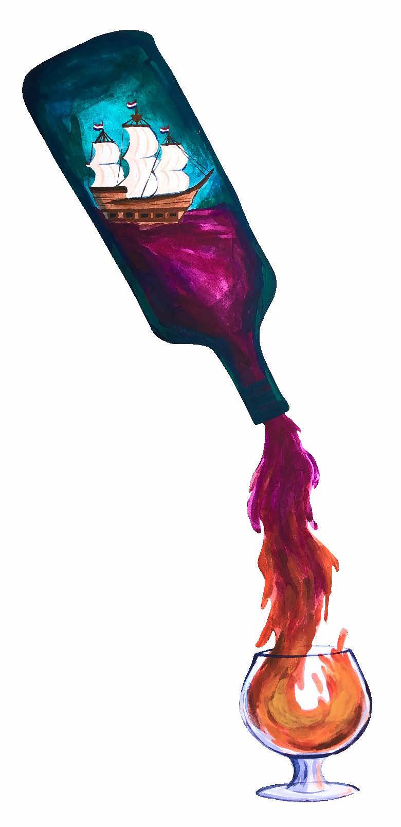 Bottles, Boats, Brandy