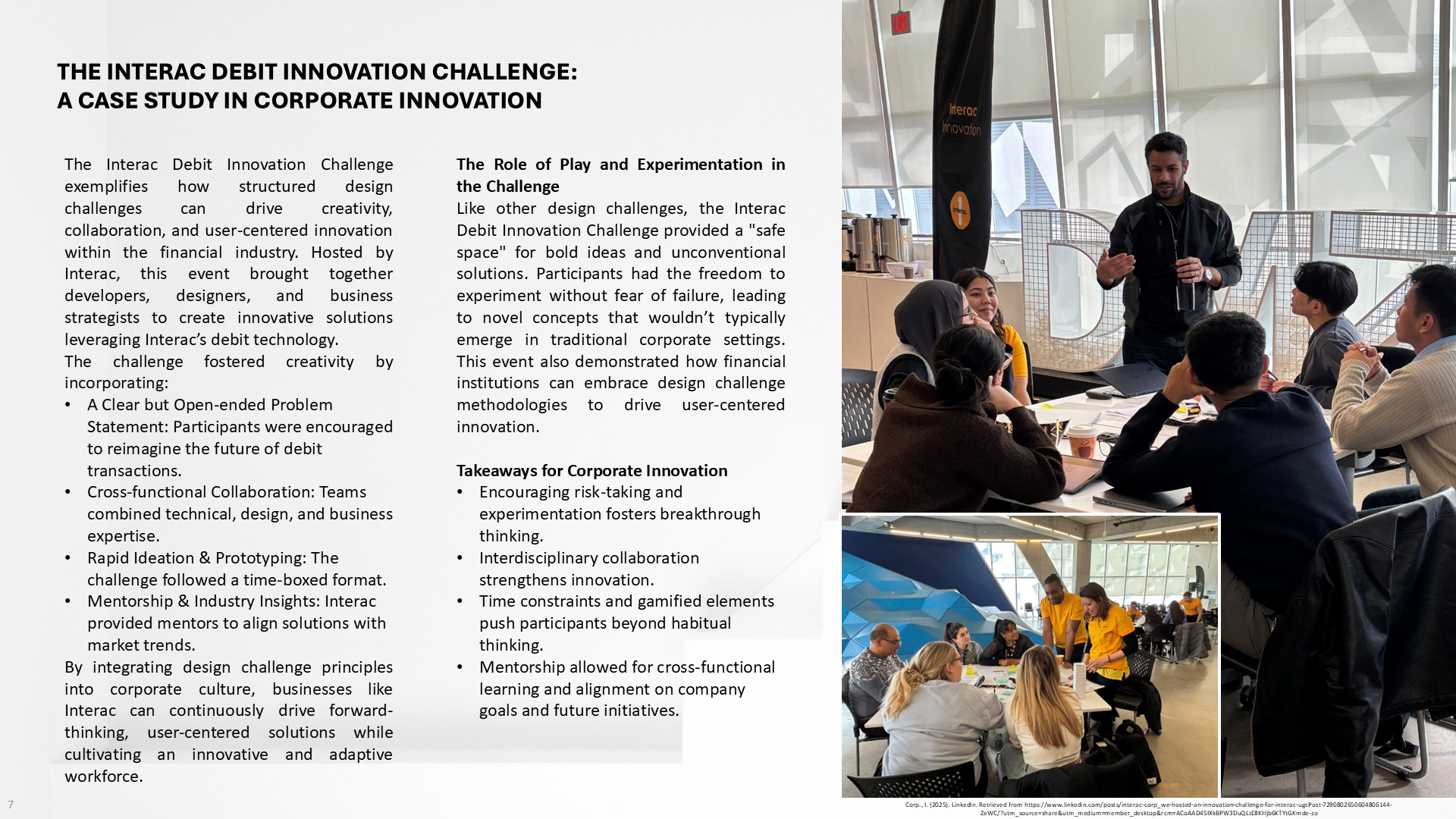 Innovation as Play: A Case Study