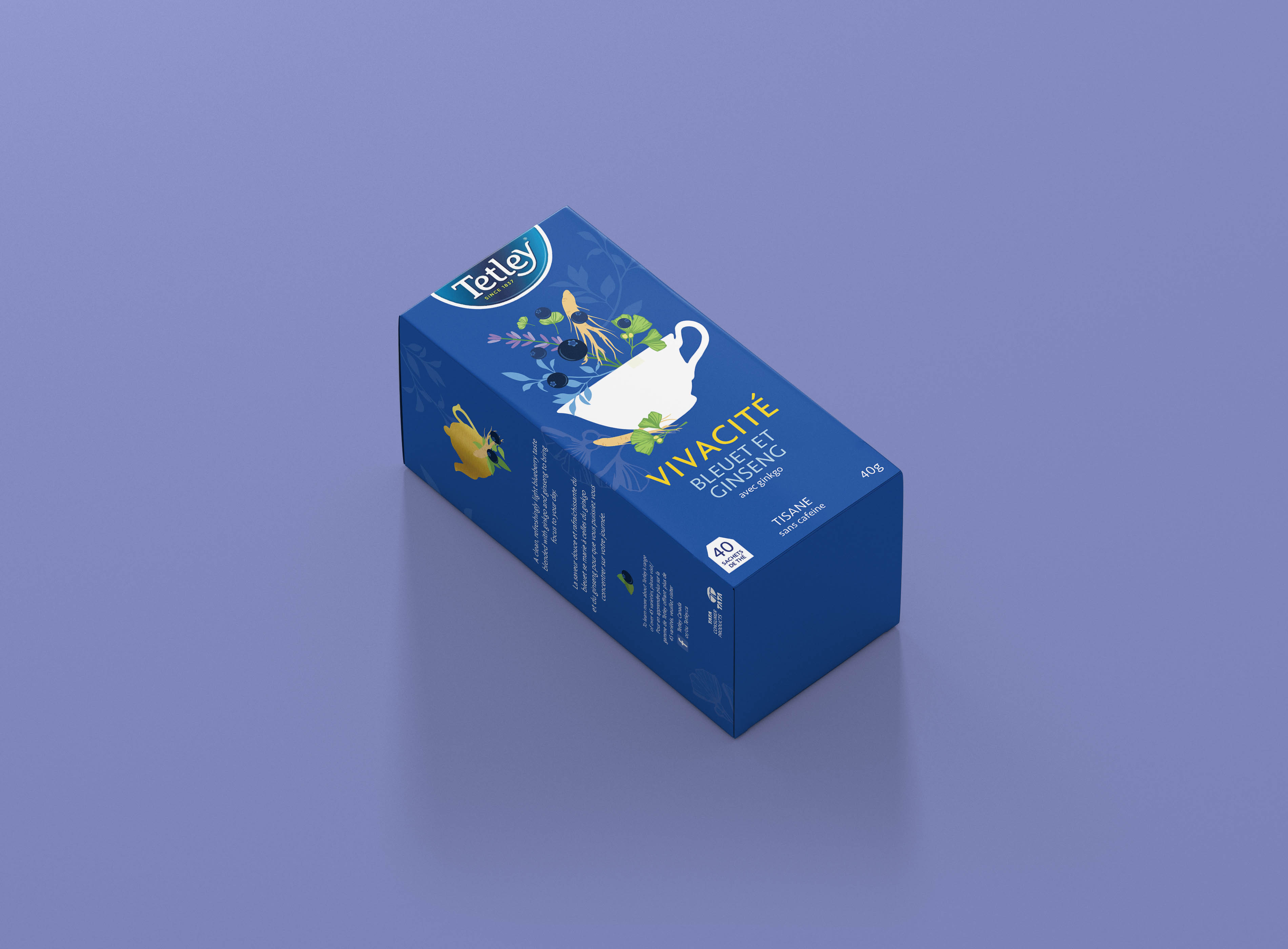 Tetley Packaging Redesign