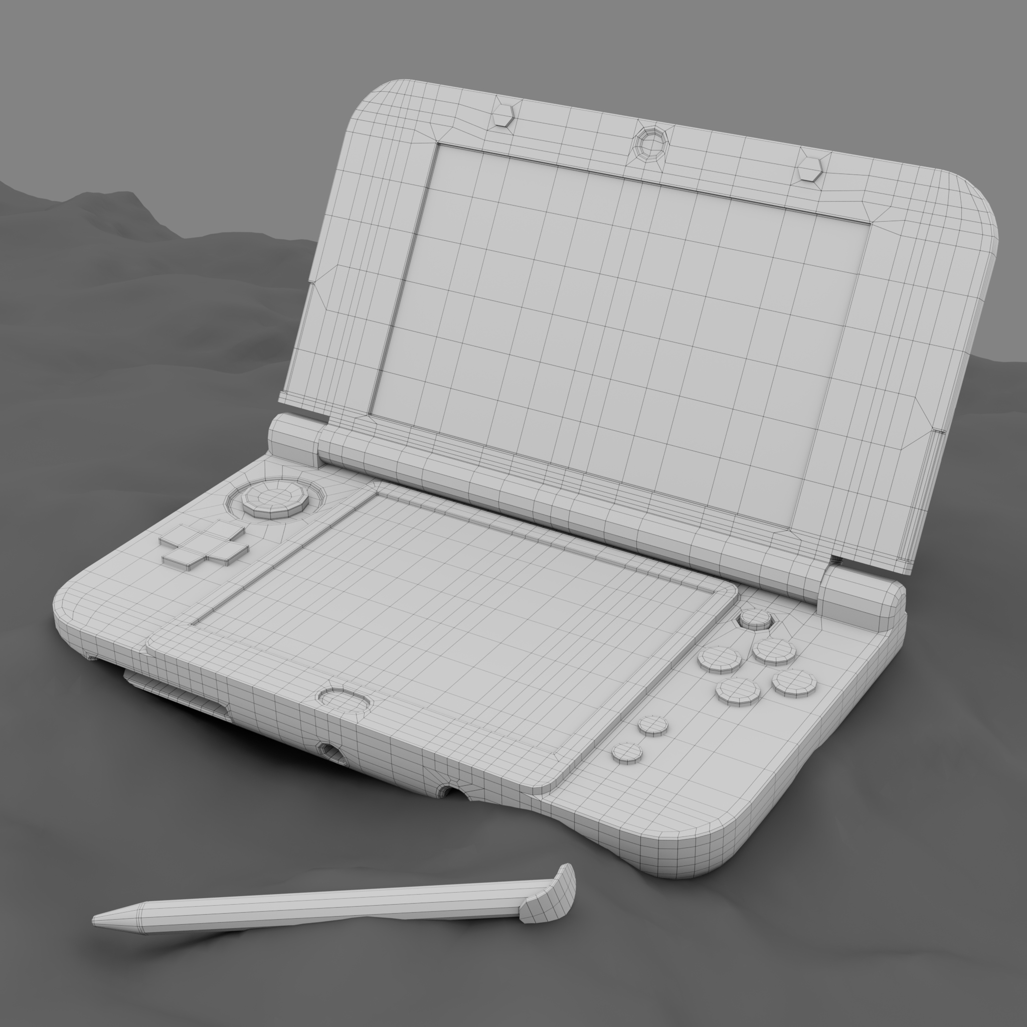 Nintendo 3DS on Beach