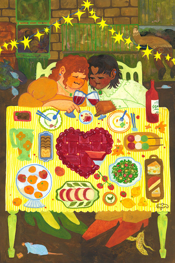 Dumpster Dinner Date