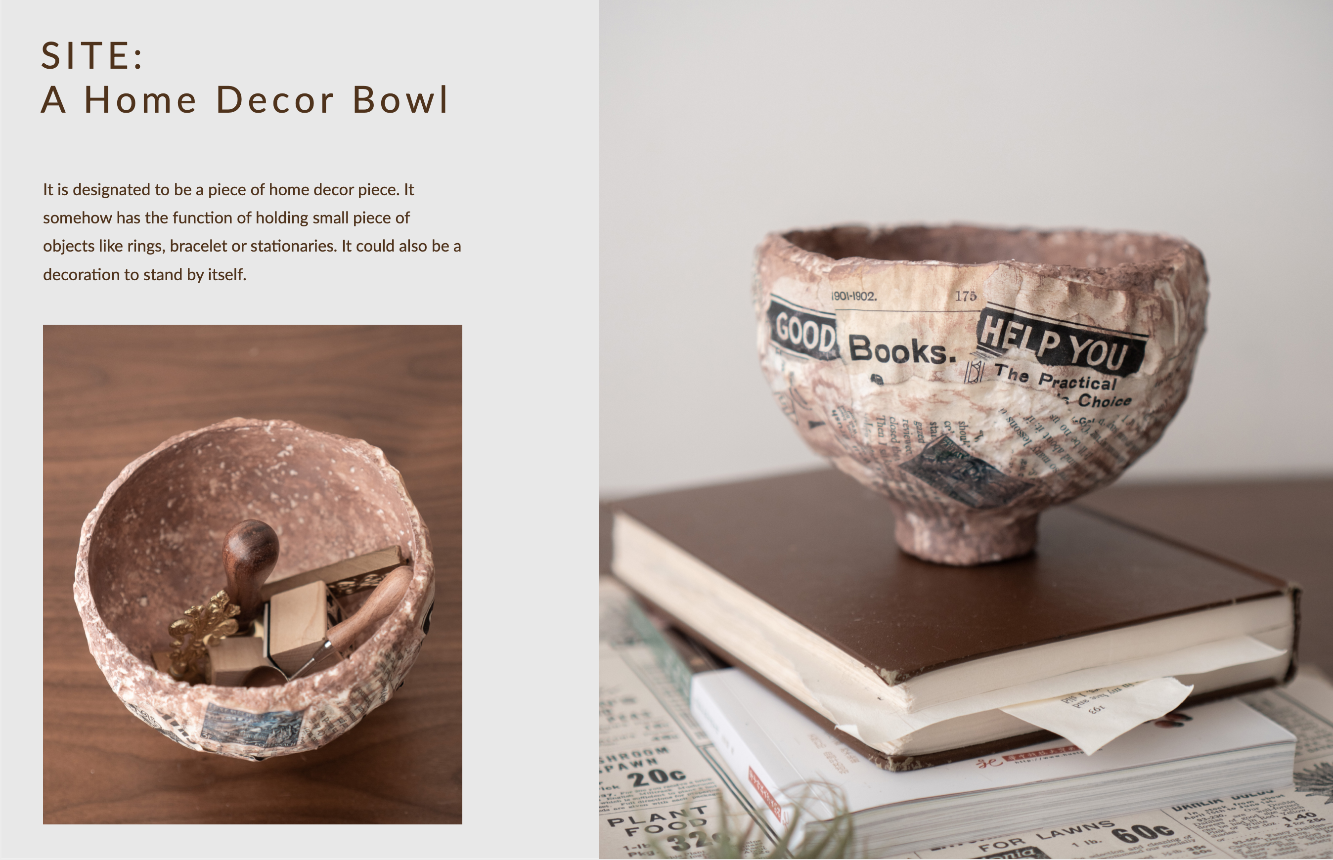 Spiritual Food : Material Exploration With Paper