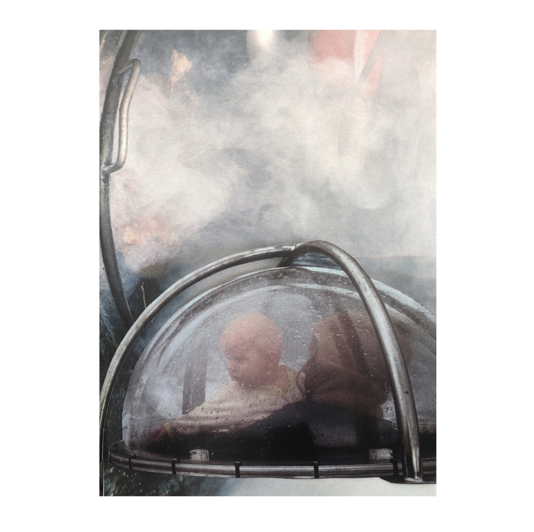 After The Anthropocene, 2020, Collage, 36 x 26