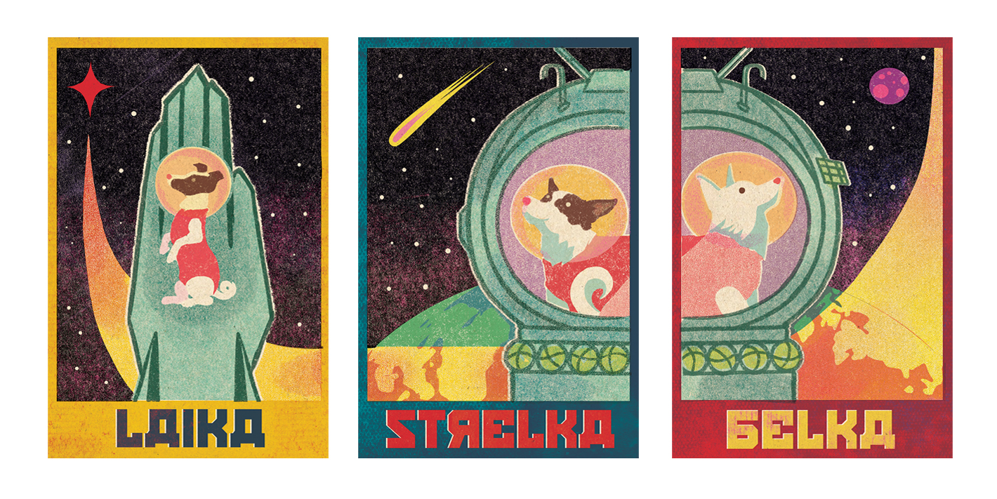 Laika, Belka, & Strelka