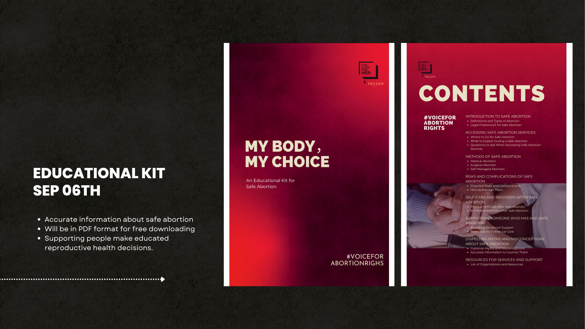 #VoiceforAbortionRights