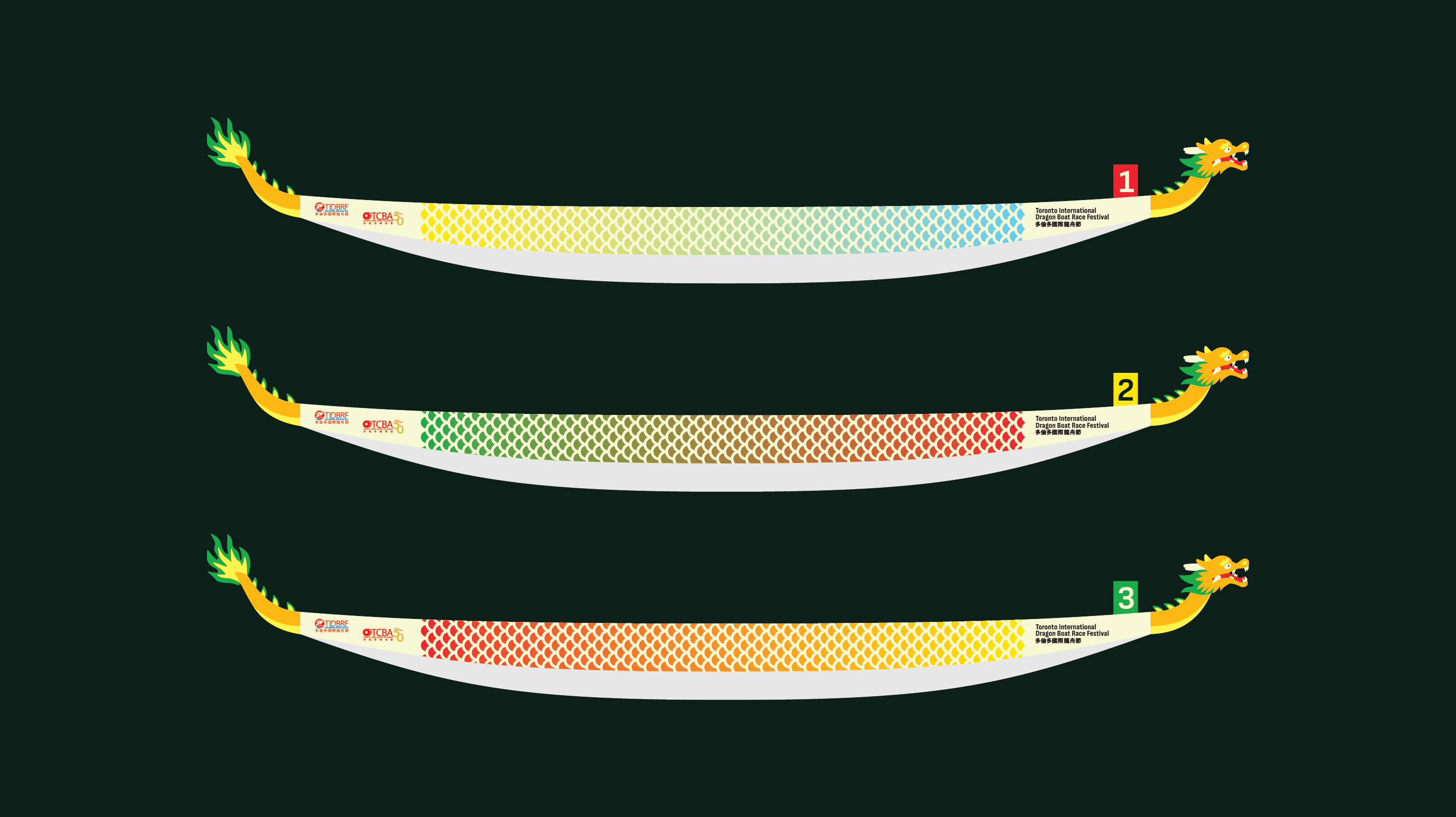 Toronto International Dragon Boat Race Festival Redesign