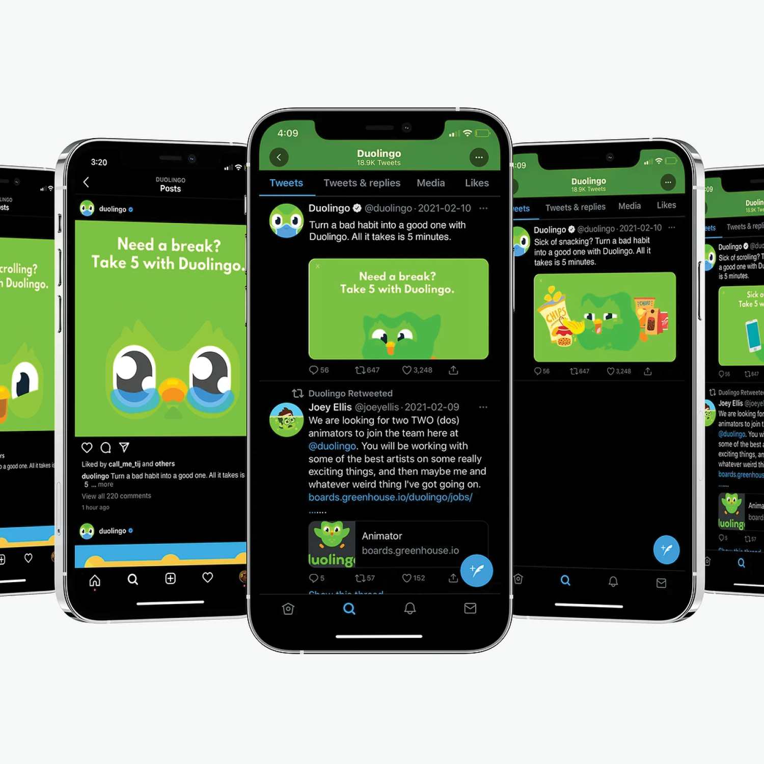 TAKE 5 WITH DUOLINGO