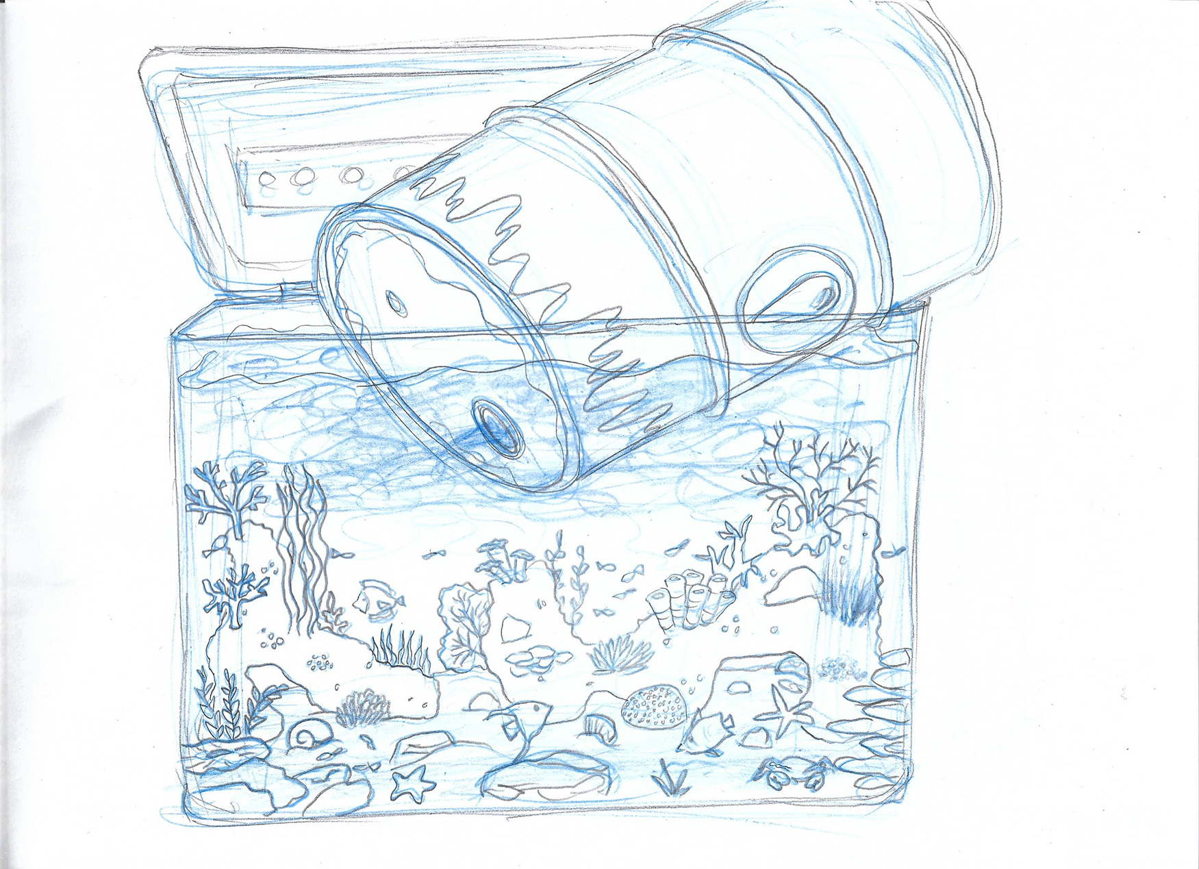 Oil Spills As Fish Food