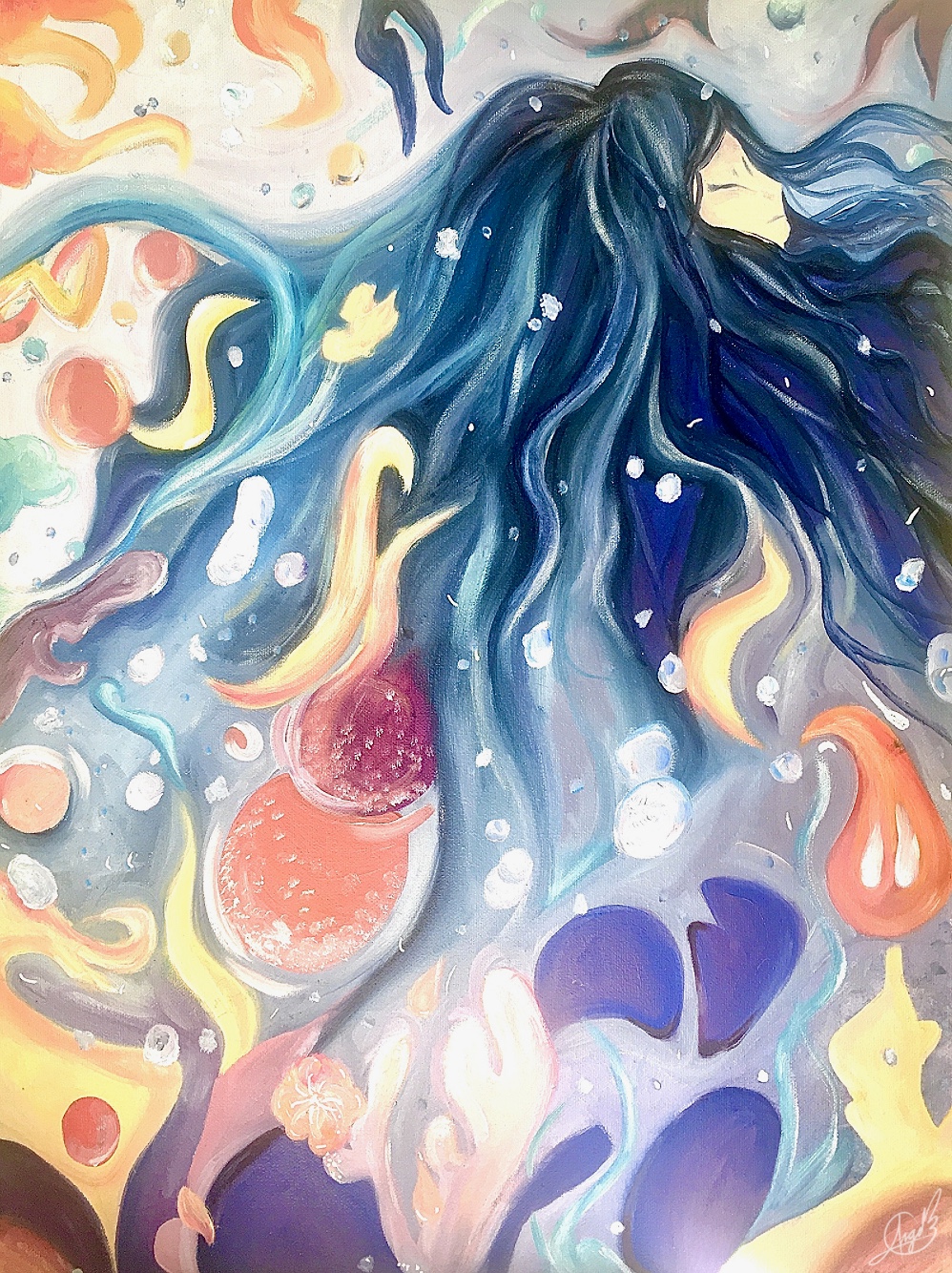 Sudden Tranquility, Drowning in Waves