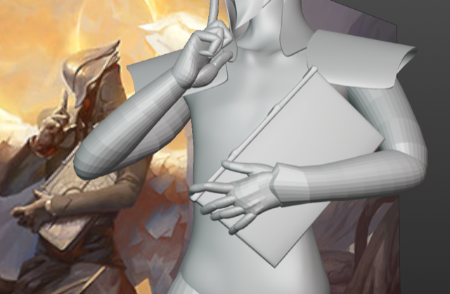 Raziel - Angel of Mysteries Miniature 3D Print