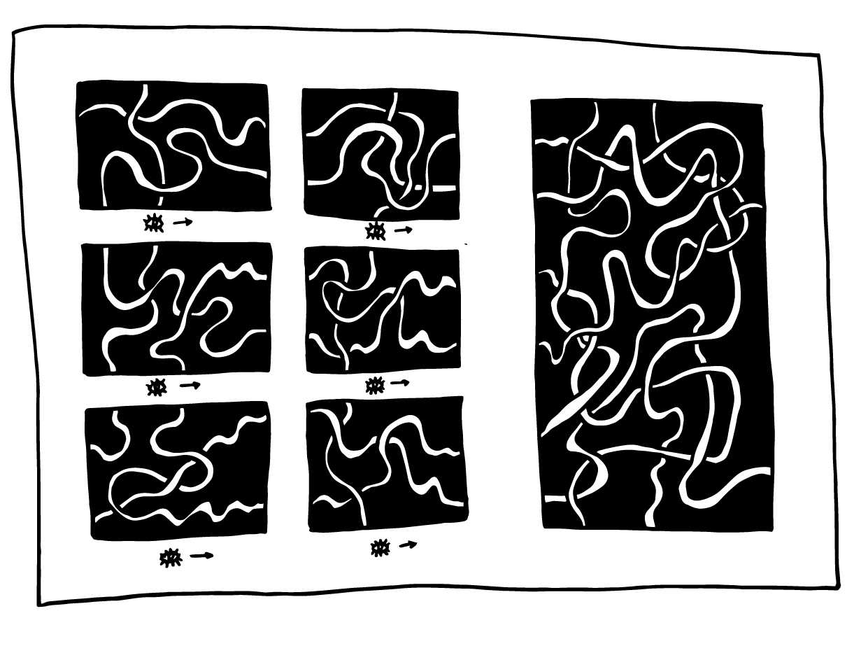 Fourth iteration of the art encounter, in a group setting