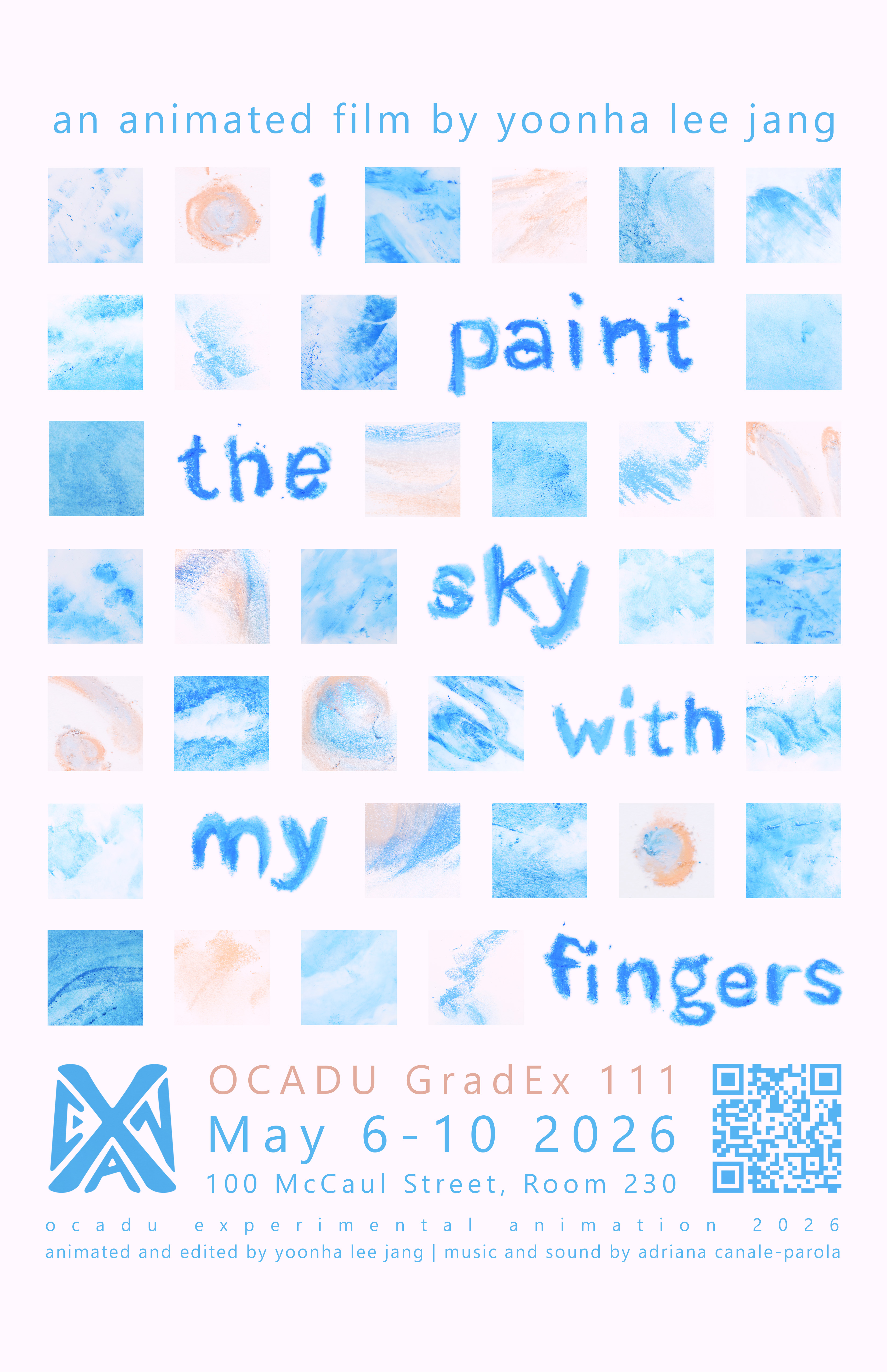 i paint the sky with my fingers