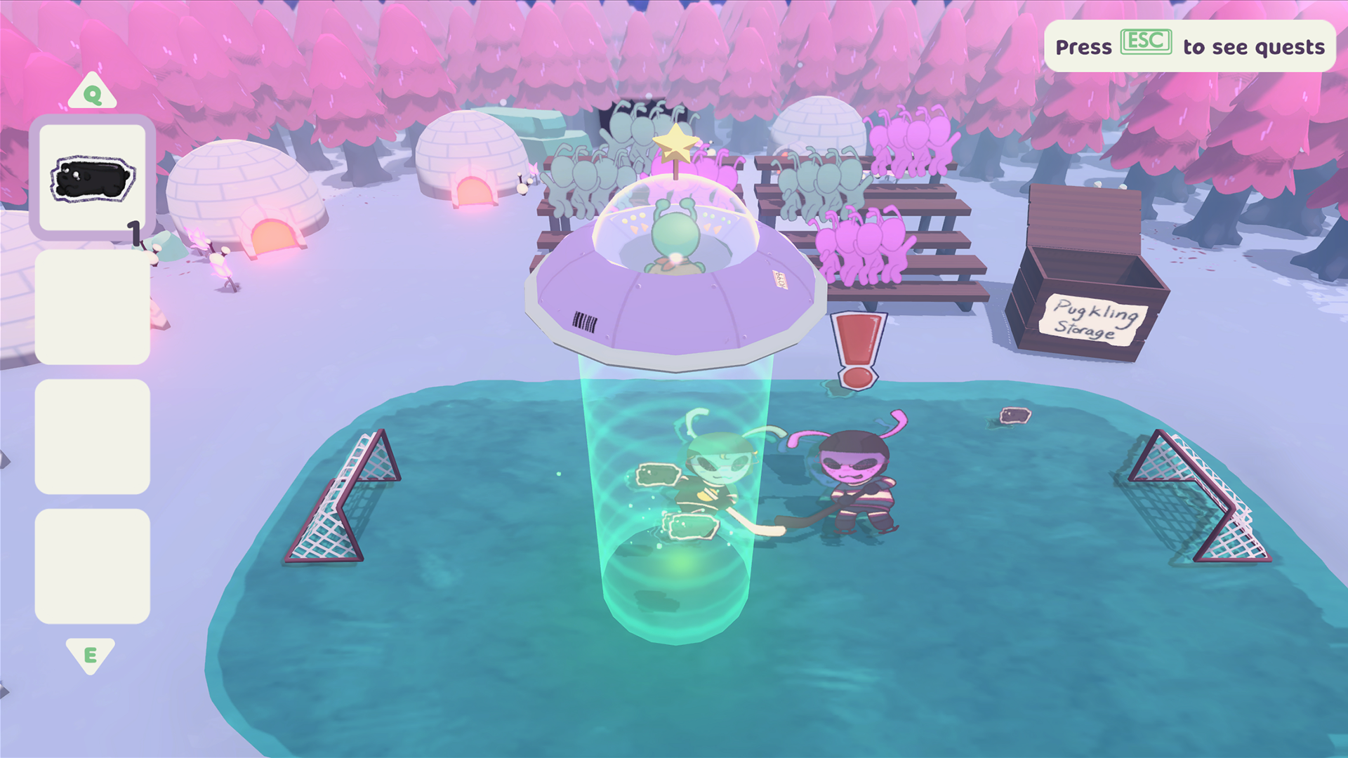 Beam it up, Blorp!