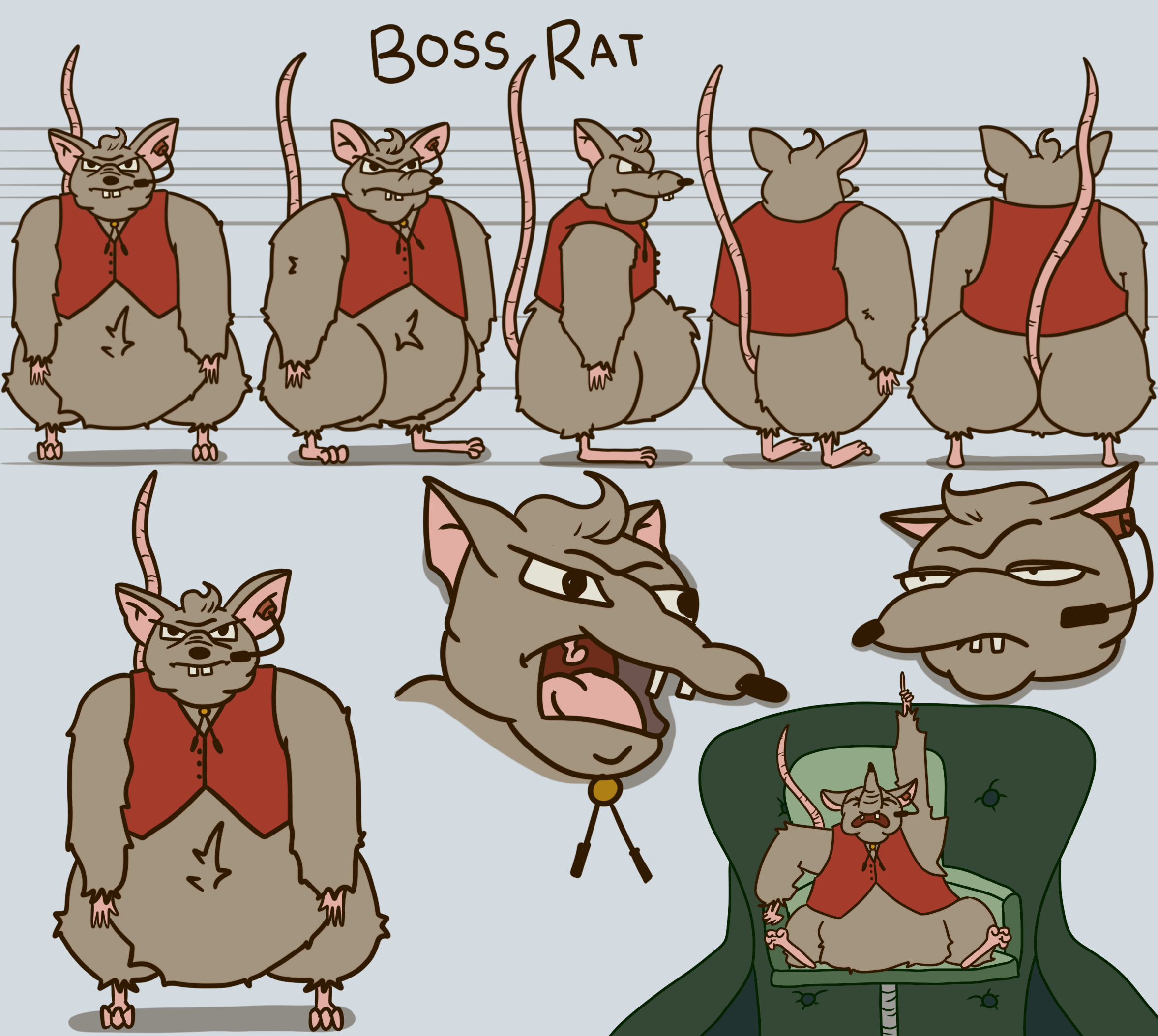 Kevin - Character Designs