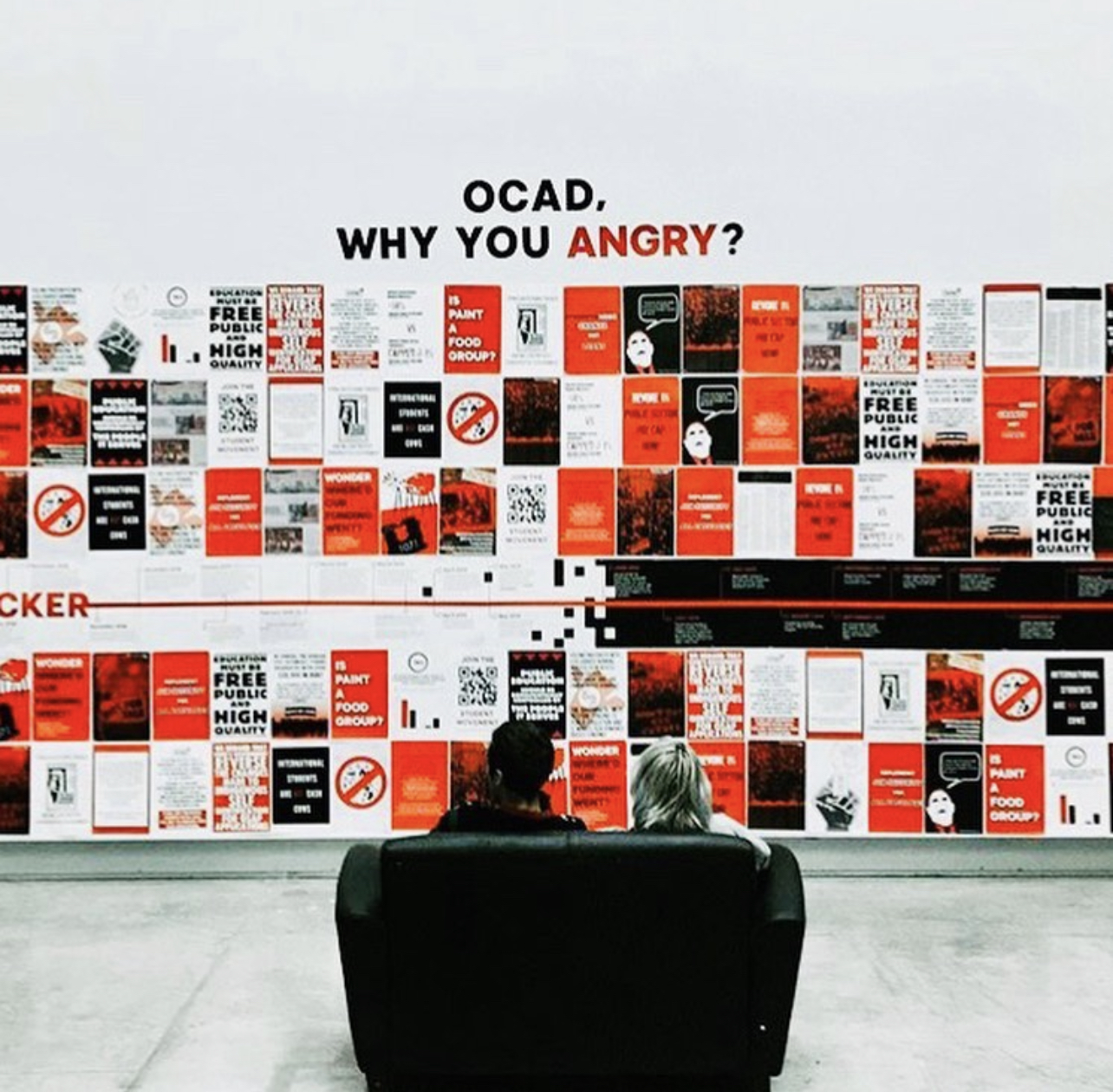 Installation: OCAD, Why you angry?