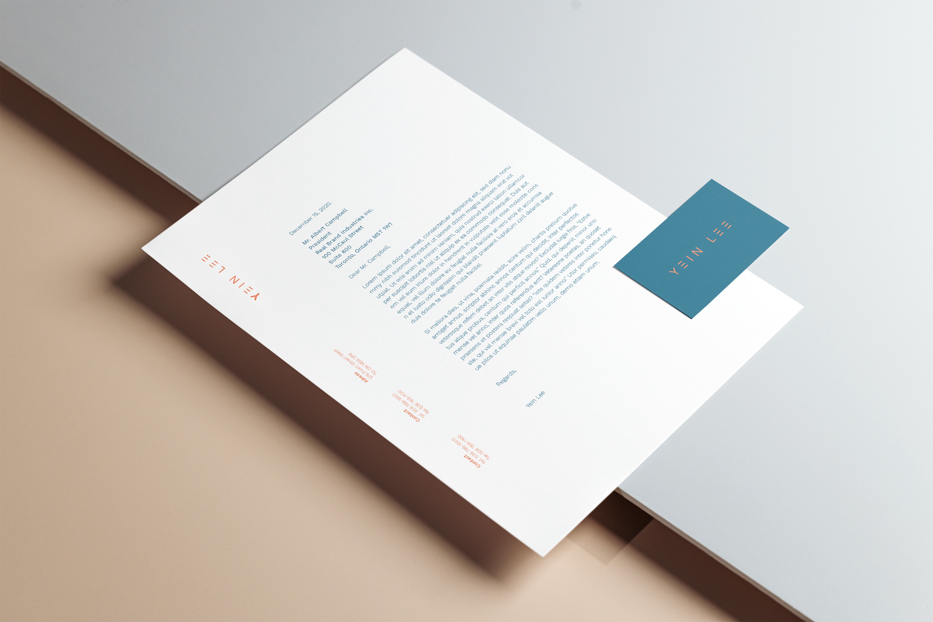 Personal Stationery Design
