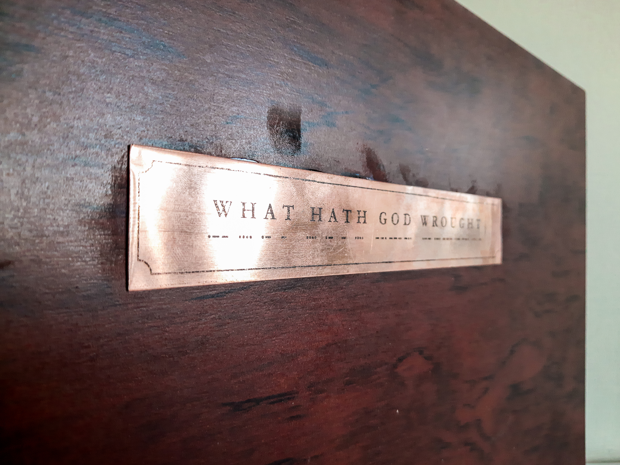 Typography Triptych: Morse Code