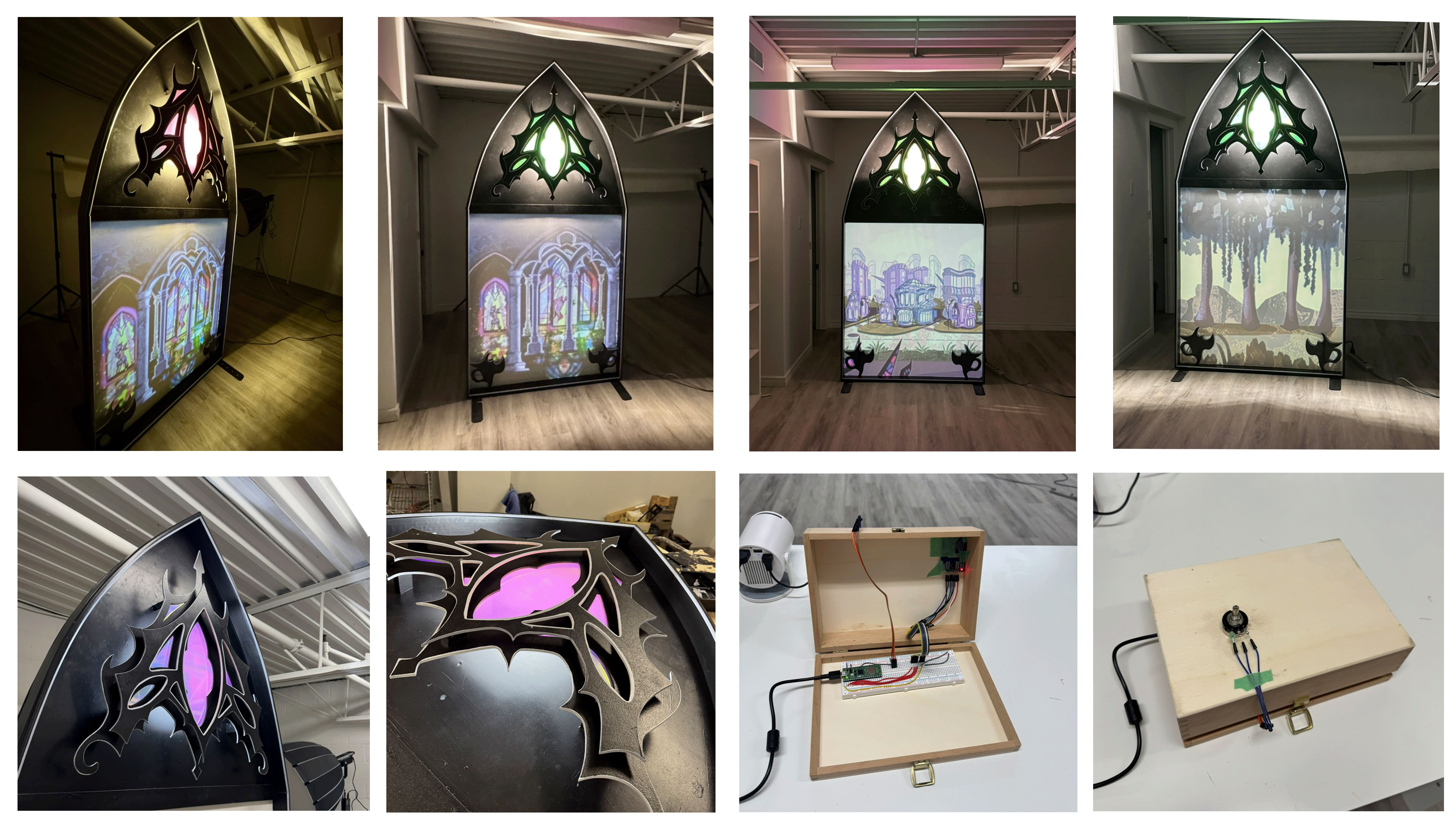 Kaleidoscope Projected Installation