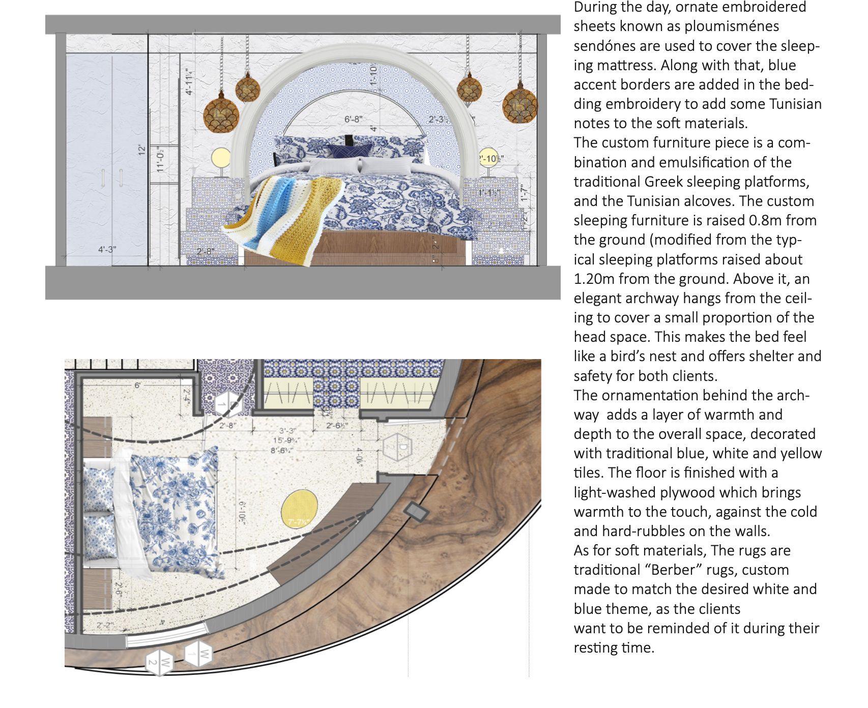 04 - Cultural Fusion "Harmoniously Blending Two Distinct Styles in Interior House Design"